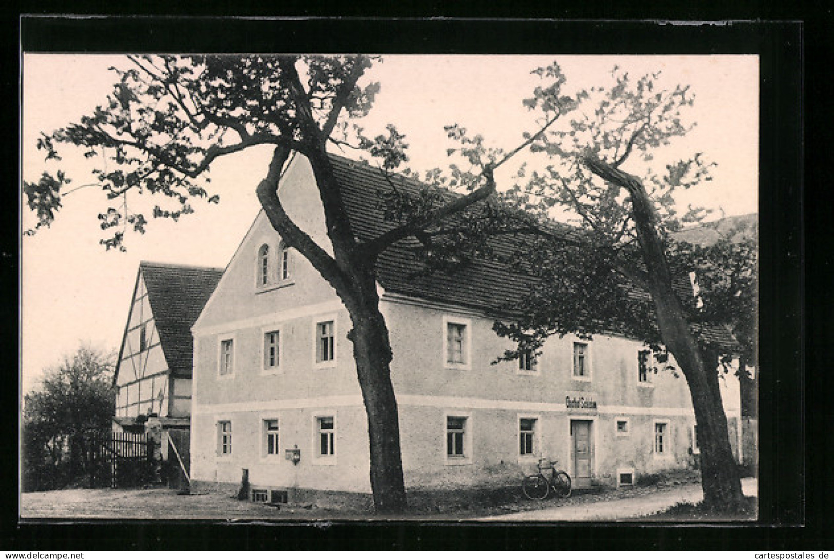 AK Schleben B. Mügeln, Gasthof Schleben  - Andere & Zonder Classificatie