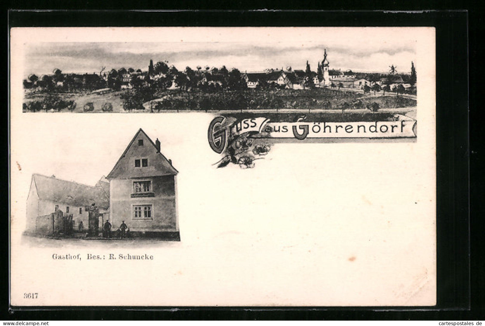 AK Göhrendorf, Gasthof Von R. Schnuncke, Teilansicht  - Other & Unclassified