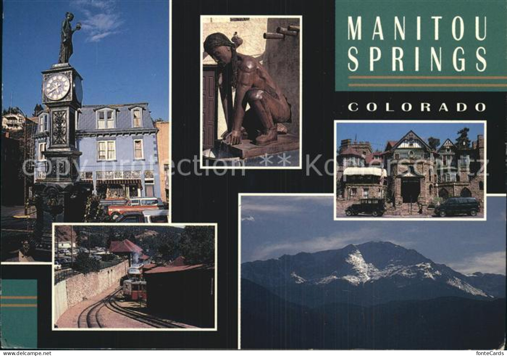 72488812 Manitou Springs Eisenbahn Manitou Springs - Andere & Zonder Classificatie