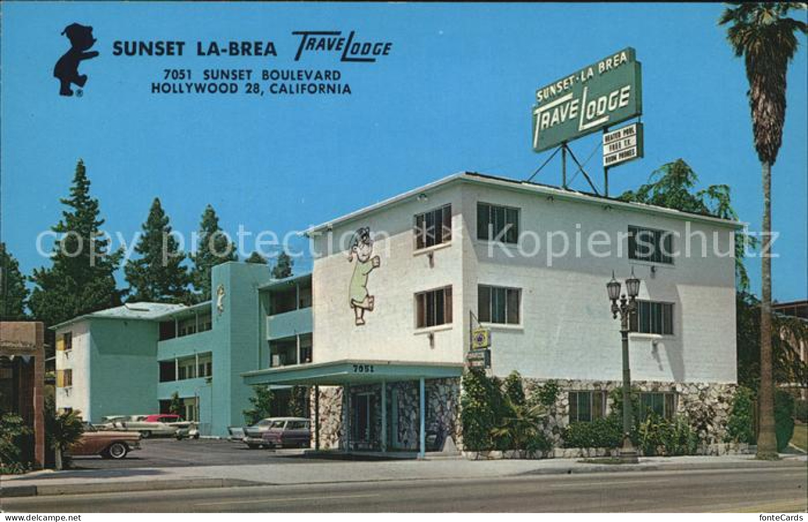 72486942 Hollywood California Travel Lodge Sunset La Brea Hollywood California - Otros & Sin Clasificación
