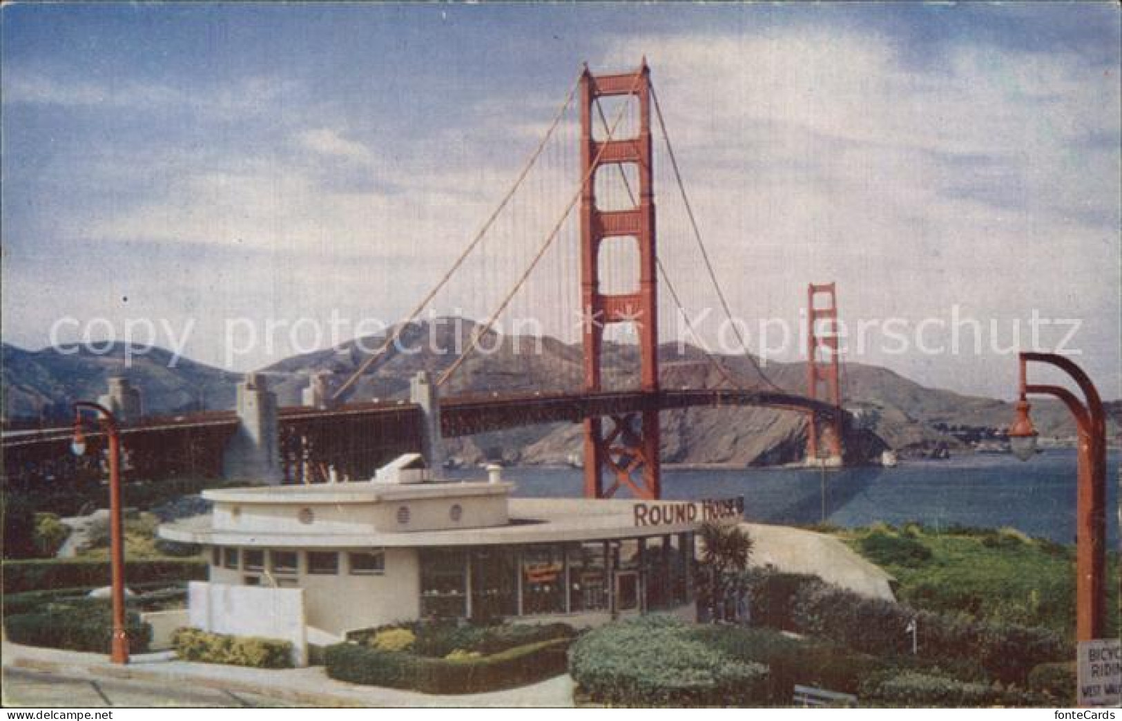 72486923 San_Francisco_California Round House Restaurant Toll Plaza Golden Gate  - Sonstige & Ohne Zuordnung
