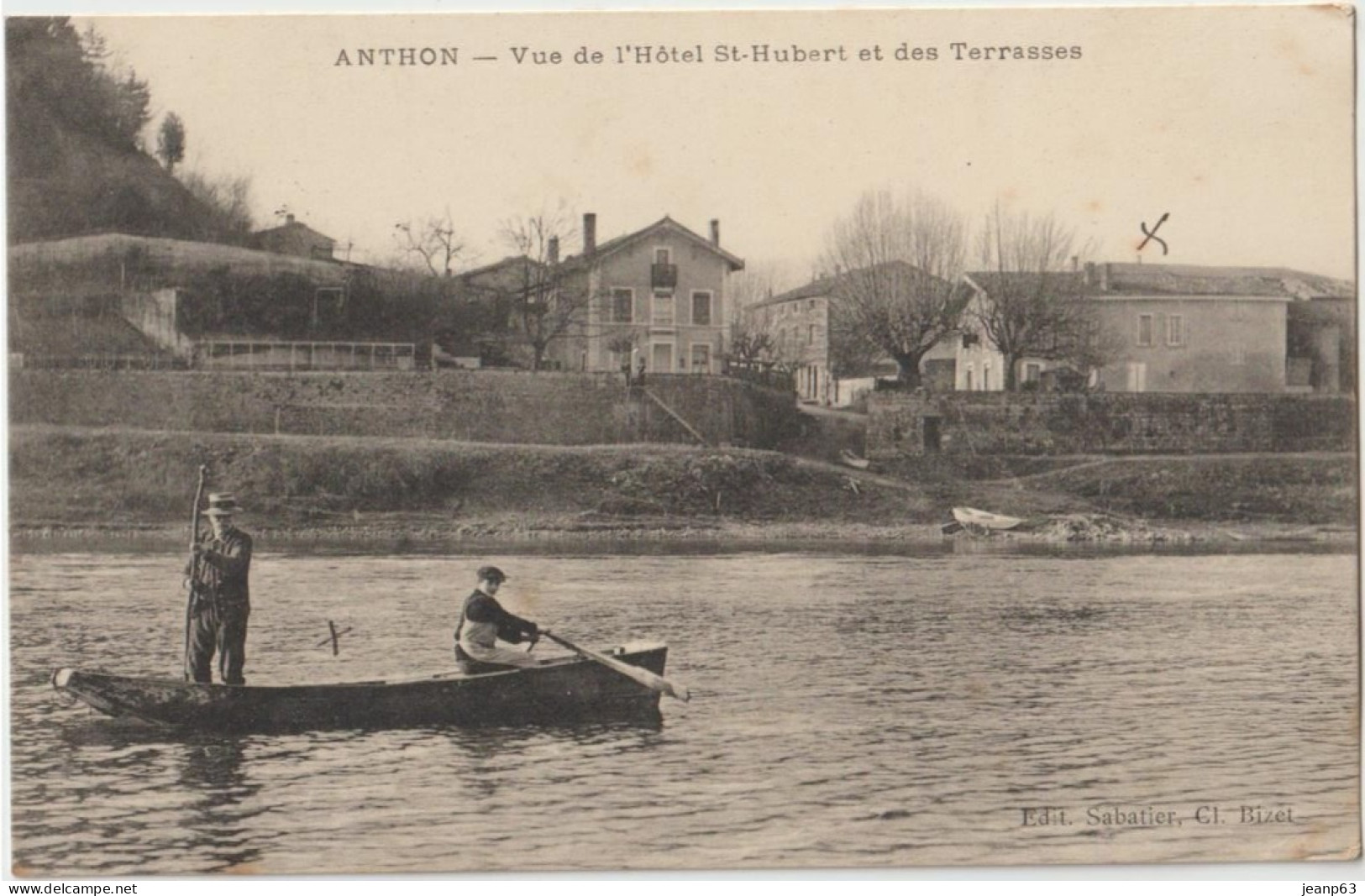 ANTHON - Vue De L'Hôtel St-Hubert Et Des Terrasses - Other & Unclassified