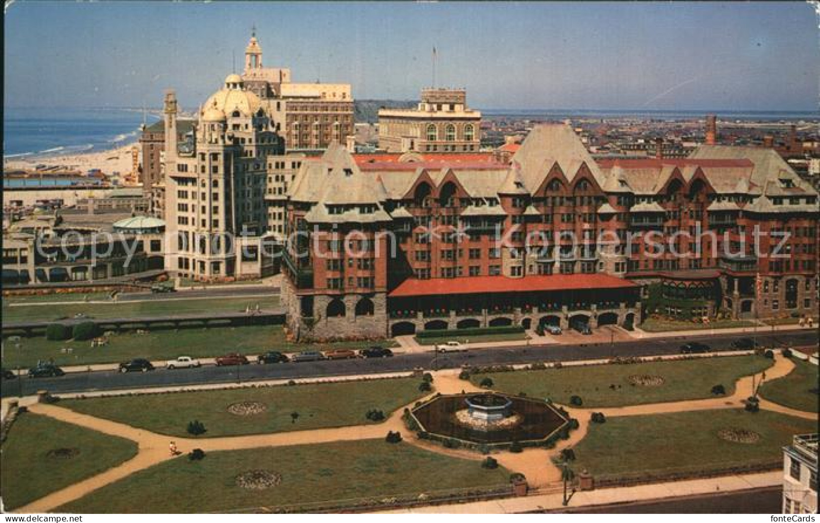 72486890 Atlantic_City_New_Jersey Marlborough Blenheim Hotel Overlooking The Atl - Andere & Zonder Classificatie