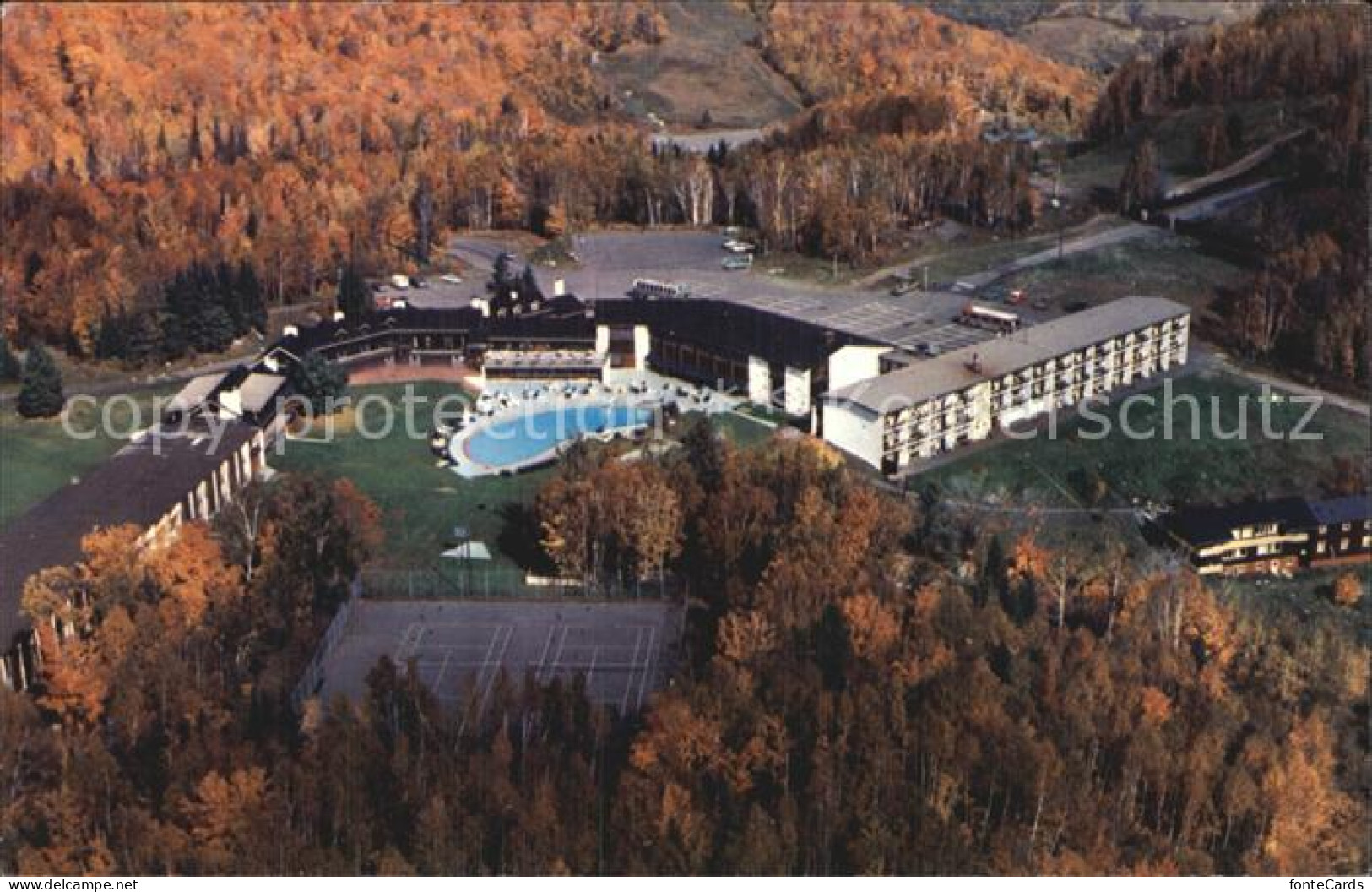 72486858 Quebec Auberge Mt Gabriel Air View Quebec - Zonder Classificatie