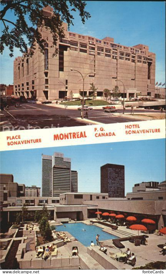 72486833 Montreal Quebec Place Bonaventura Hotel Bonaventure Swimming Pool Montr - Unclassified