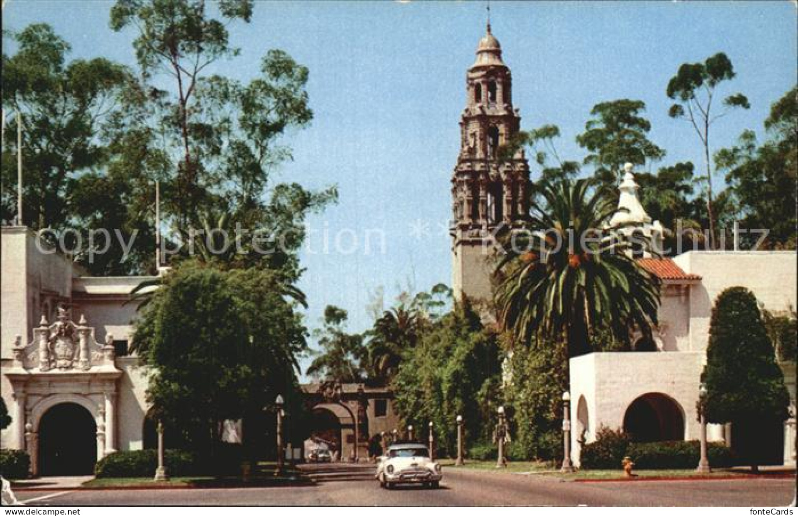 72486780 San_Diego_California California Tower Fro Plaza De Panama Baloa Park - Other & Unclassified