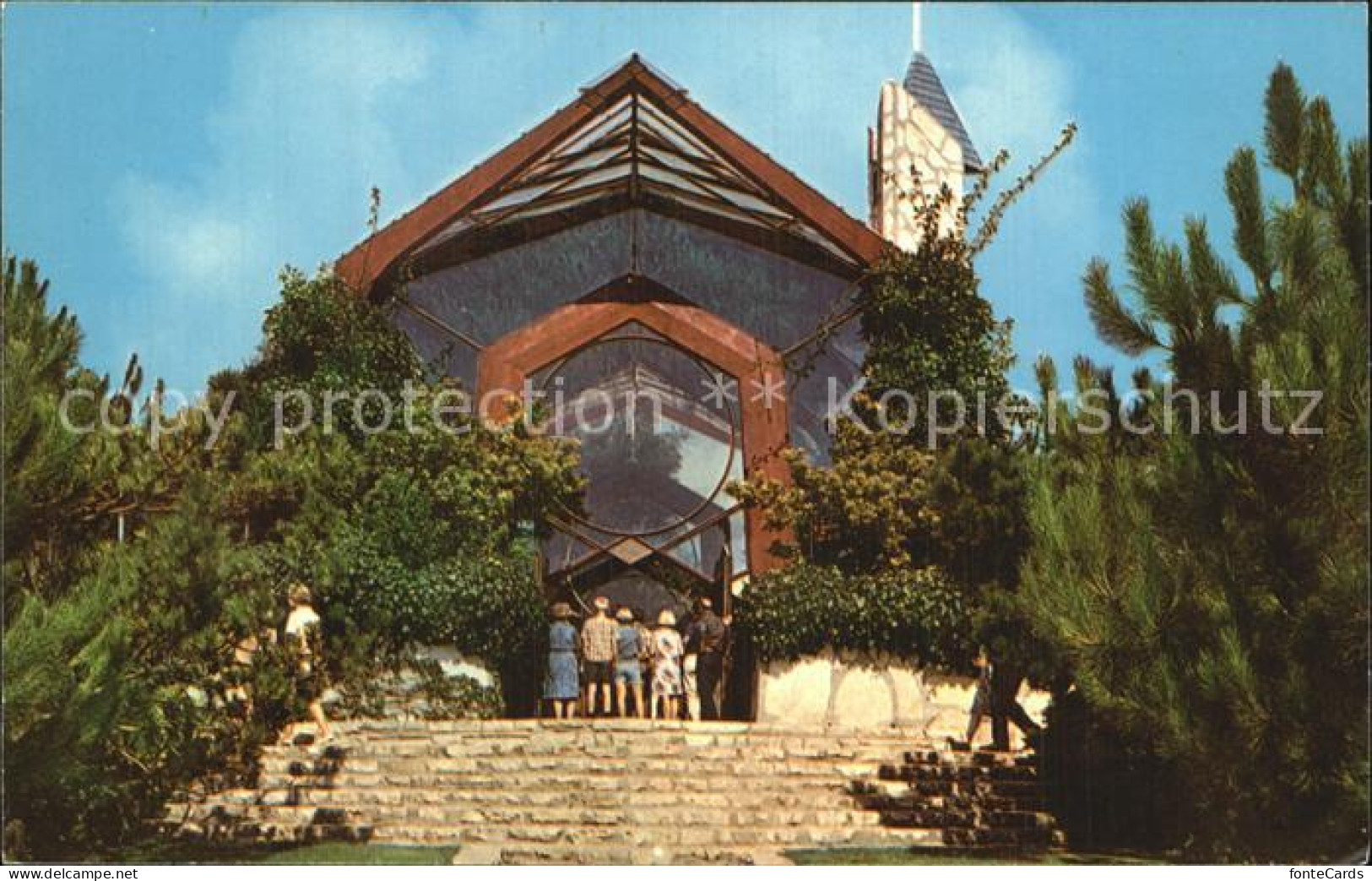 72486560 Palos_Verdes_Peninsula Wayfarer Chapel Portuguese Bend  - Autres & Non Classés