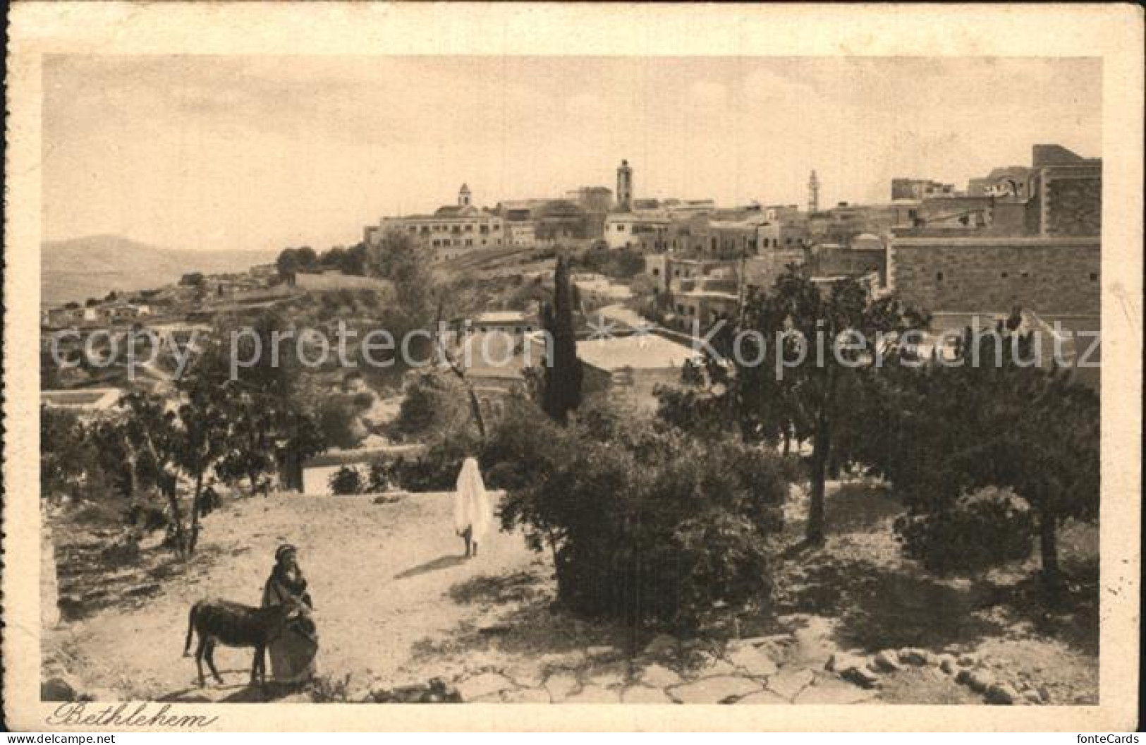 72484926 Bethlehem Yerushalayim Panorama  - Israël