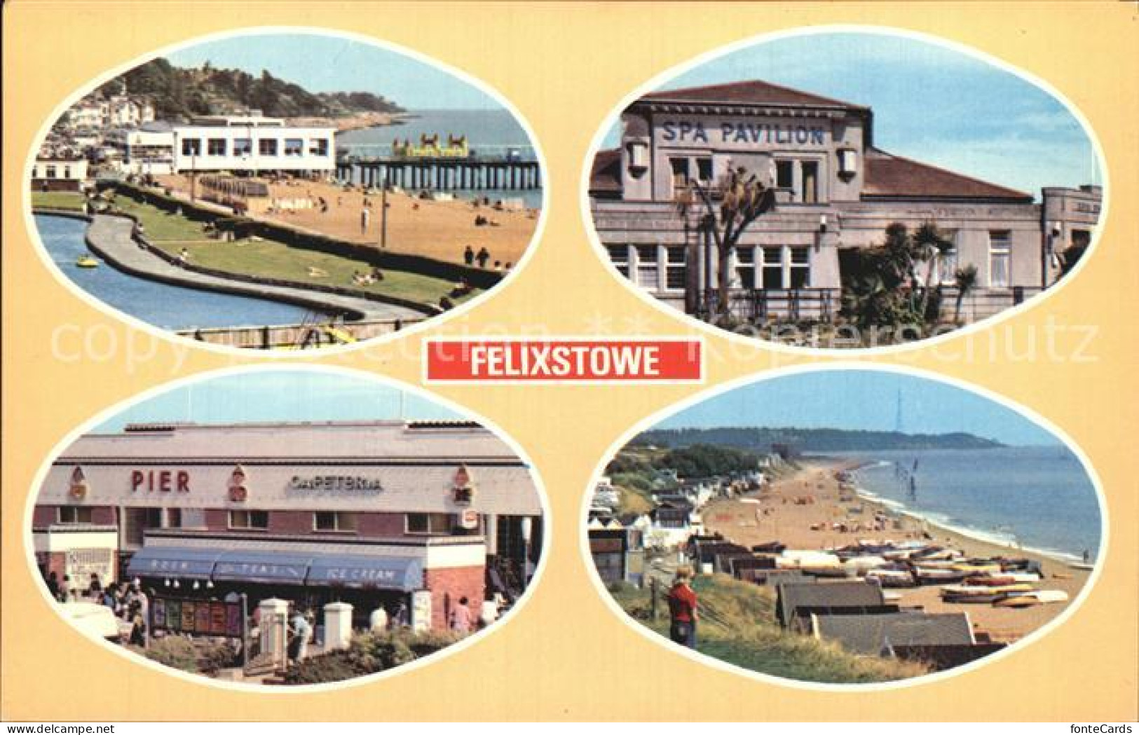 72484309 Felixstowe Suffolk Coastal Spa Pavilion Pier  Felixstowe Suffolk - Altri & Non Classificati