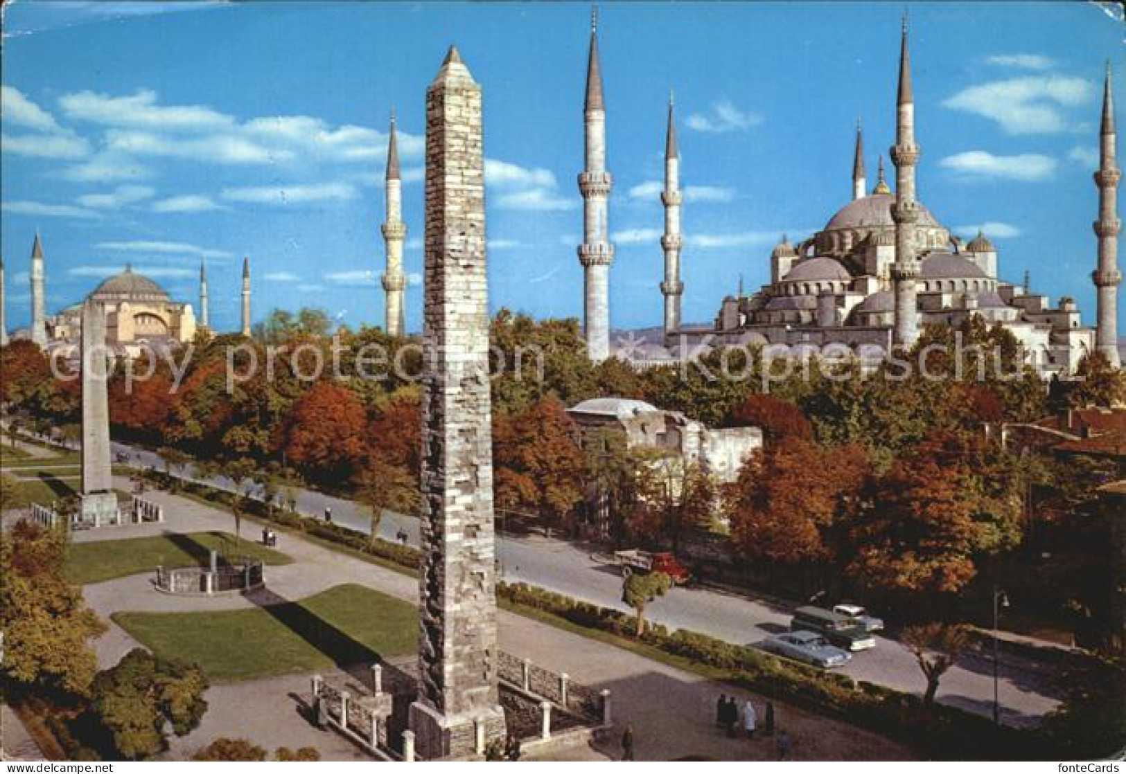 72483644 Istanbul Constantinopel Hippodrom Und Blaue Moschee  - Turkey