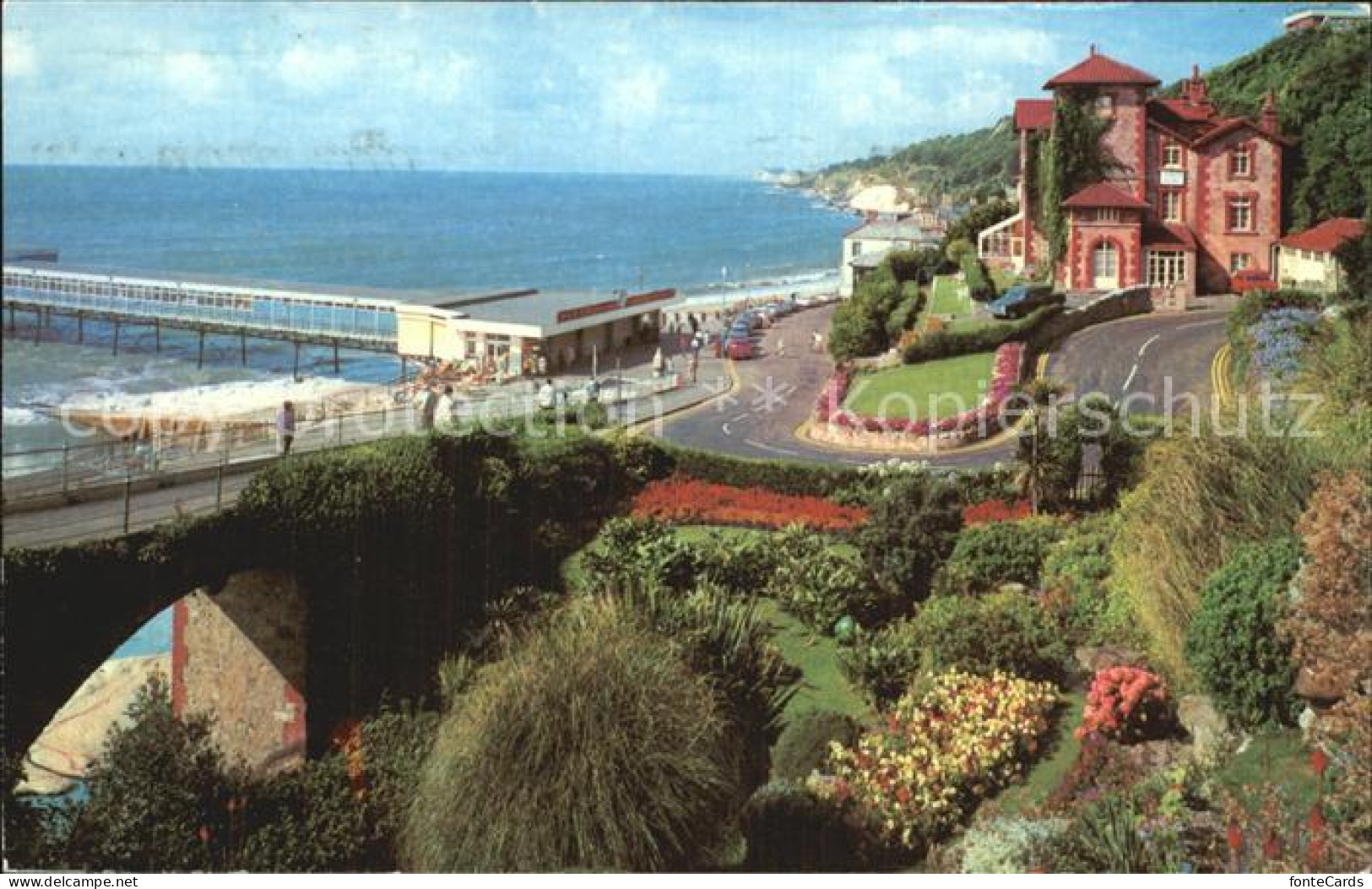 72482917 Ventnor Isle Of Wight Cascade Gardens Coast Isle Of Wight - Otros & Sin Clasificación