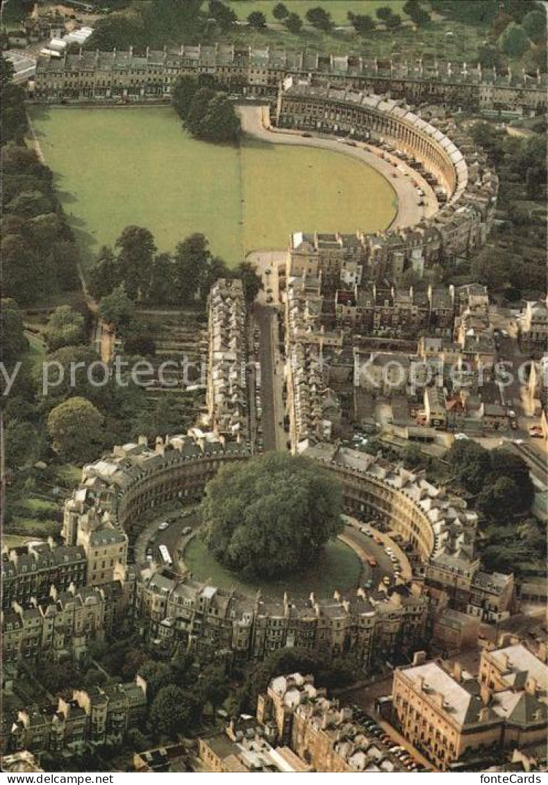 72480035 Bath UK Fliegeraufnahme With Royal Crescent Bath North East Somerset - Autres & Non Classés