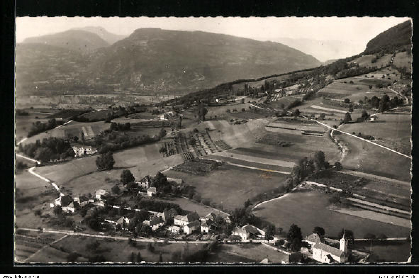 CPA Gresin, Vue Generale Aerienne  - Otros & Sin Clasificación