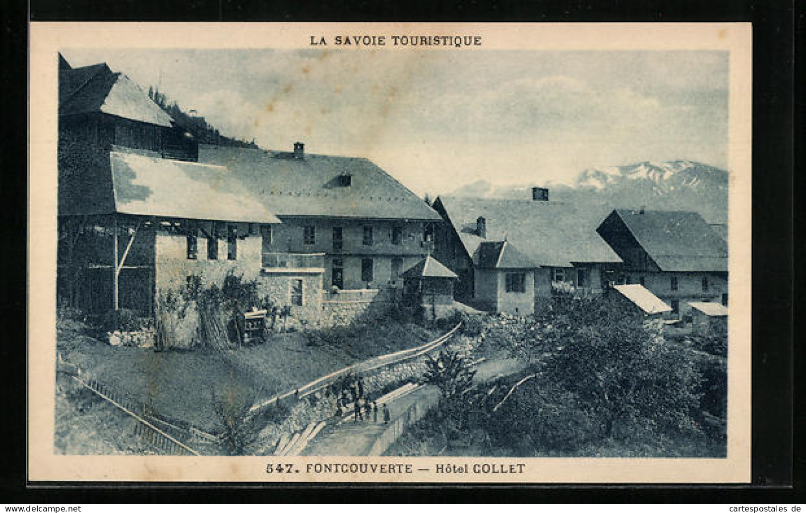 CPA Fontcouverte, Hotel Collet  - Other & Unclassified