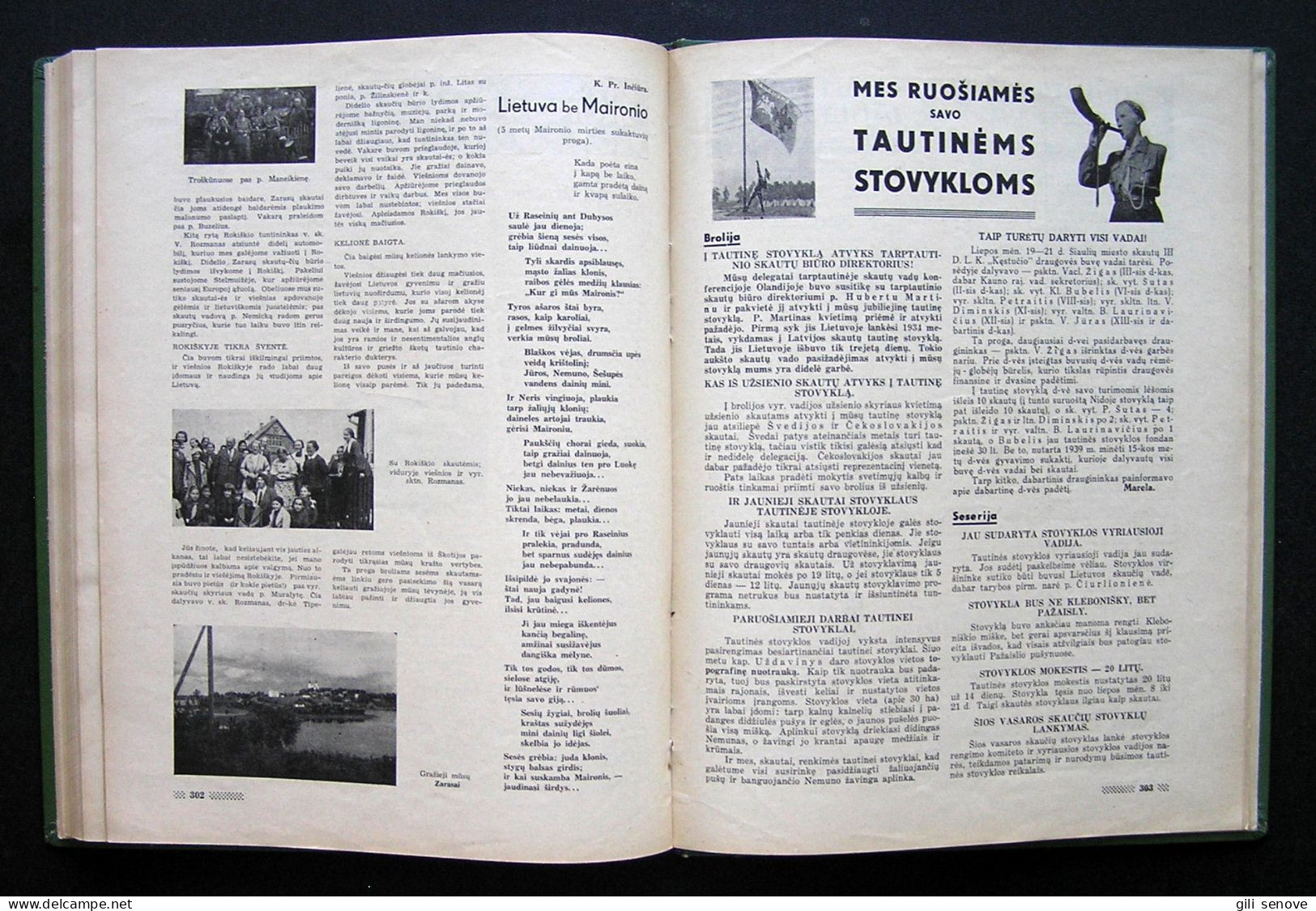 Lithuanian Magazine / Skautu Aidas 1940 Complete - Allgemeine Literatur