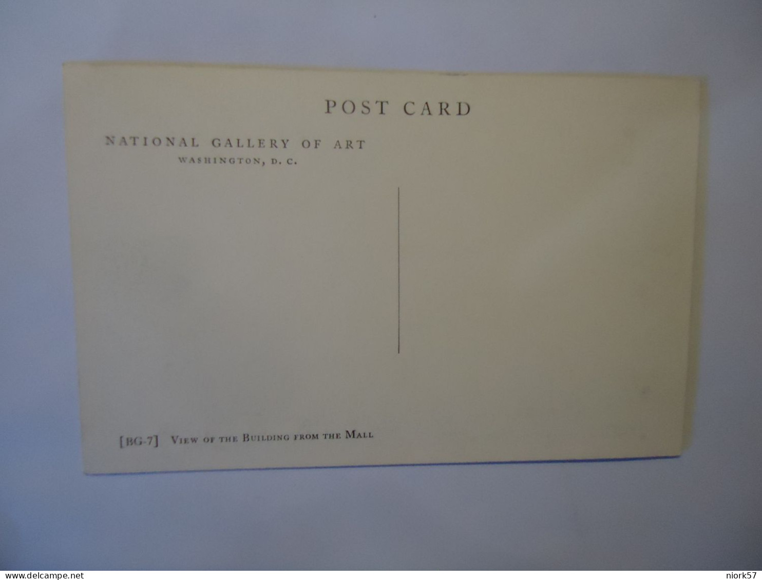UNITED STATES   POSTCARDS  WASHINGTON  GALLERY - Other & Unclassified