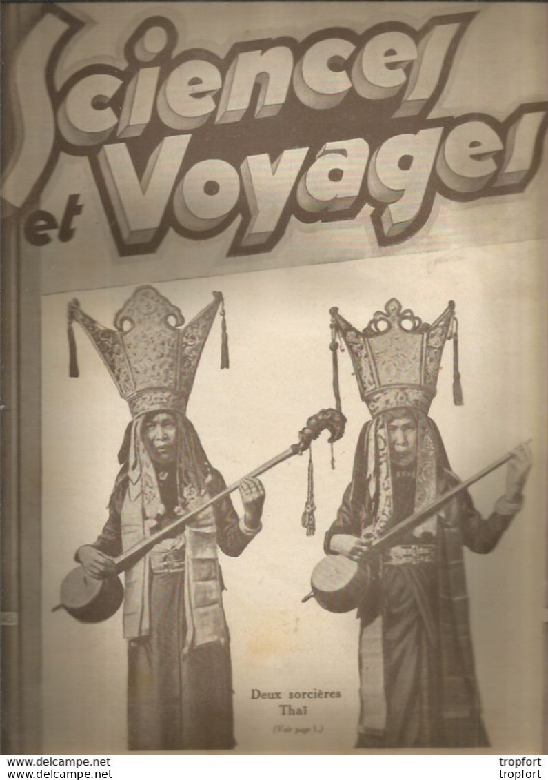 JU / Revue Ancienne SCIENCES Et VOYAGE SIAM Thailander ASIE Sorceries Thaï En COUVERTURE COVER - Nature