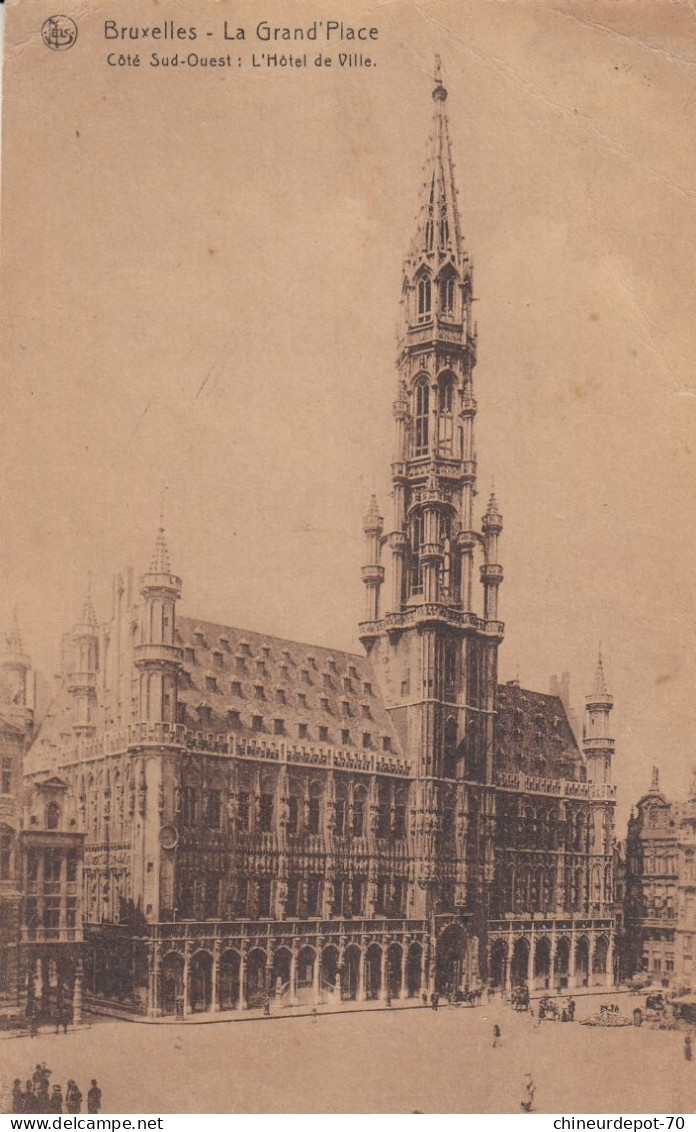 BRUXELLES HOTEL DE VILLE - Brussel (Stad)