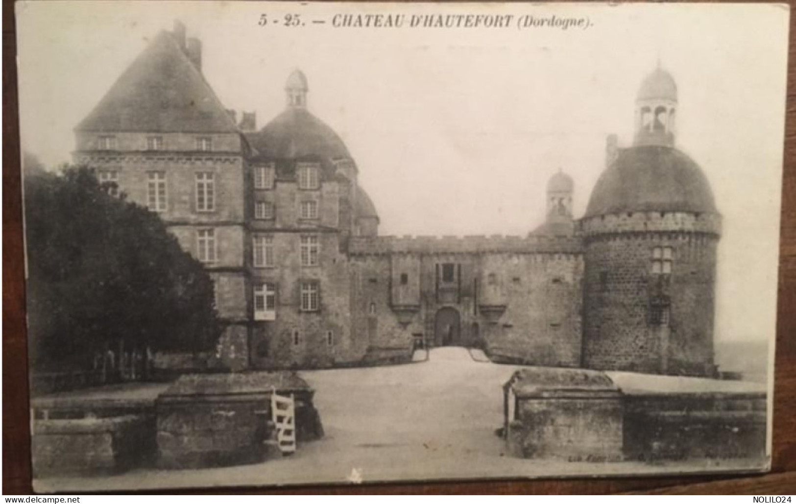 Cpa 24 Dordogne Château D'Hautefort, éd Domège, écrite - Hautefort