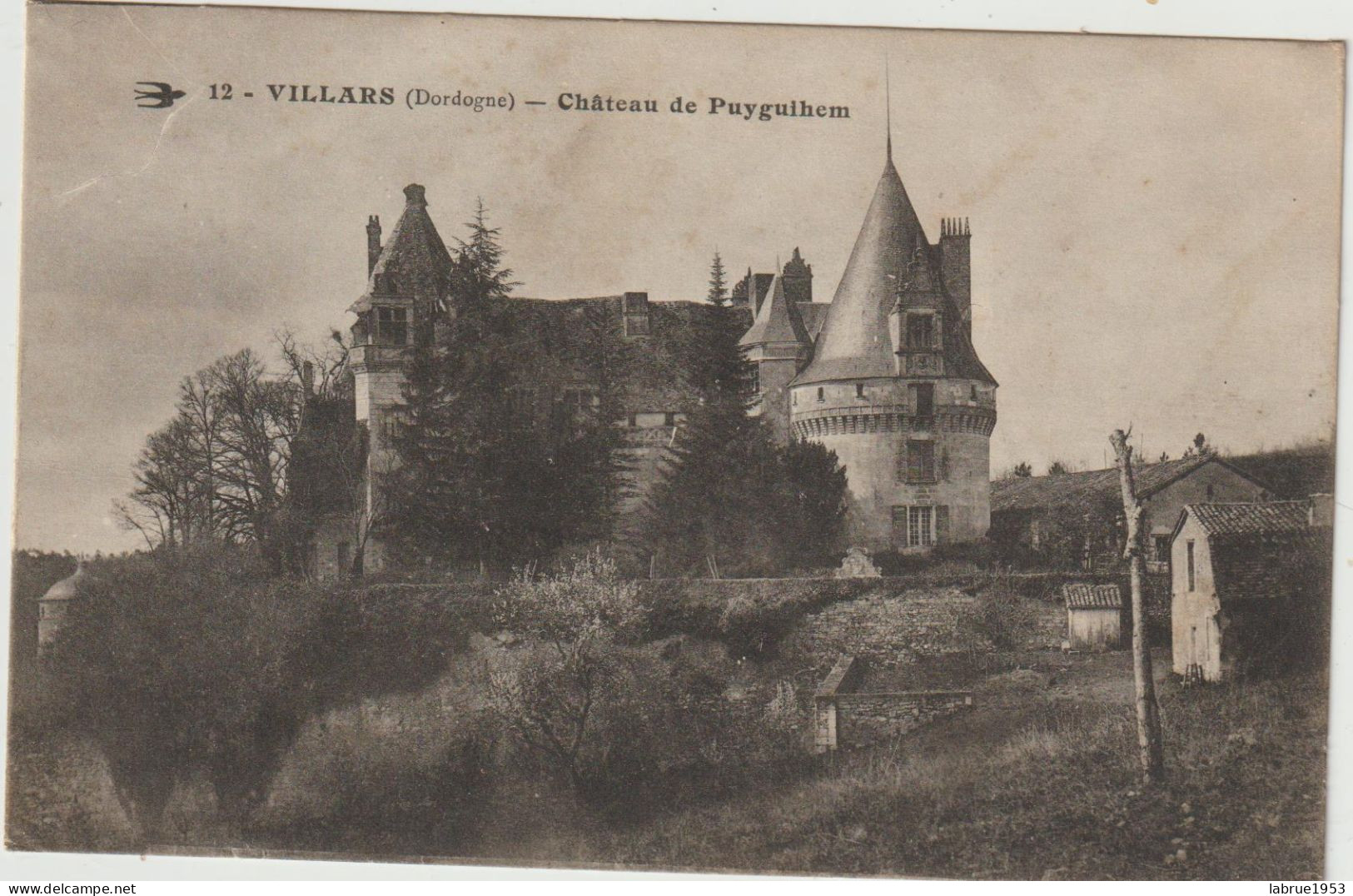 Villars - Château De Puyguihem -(G.2669) - Autres & Non Classés