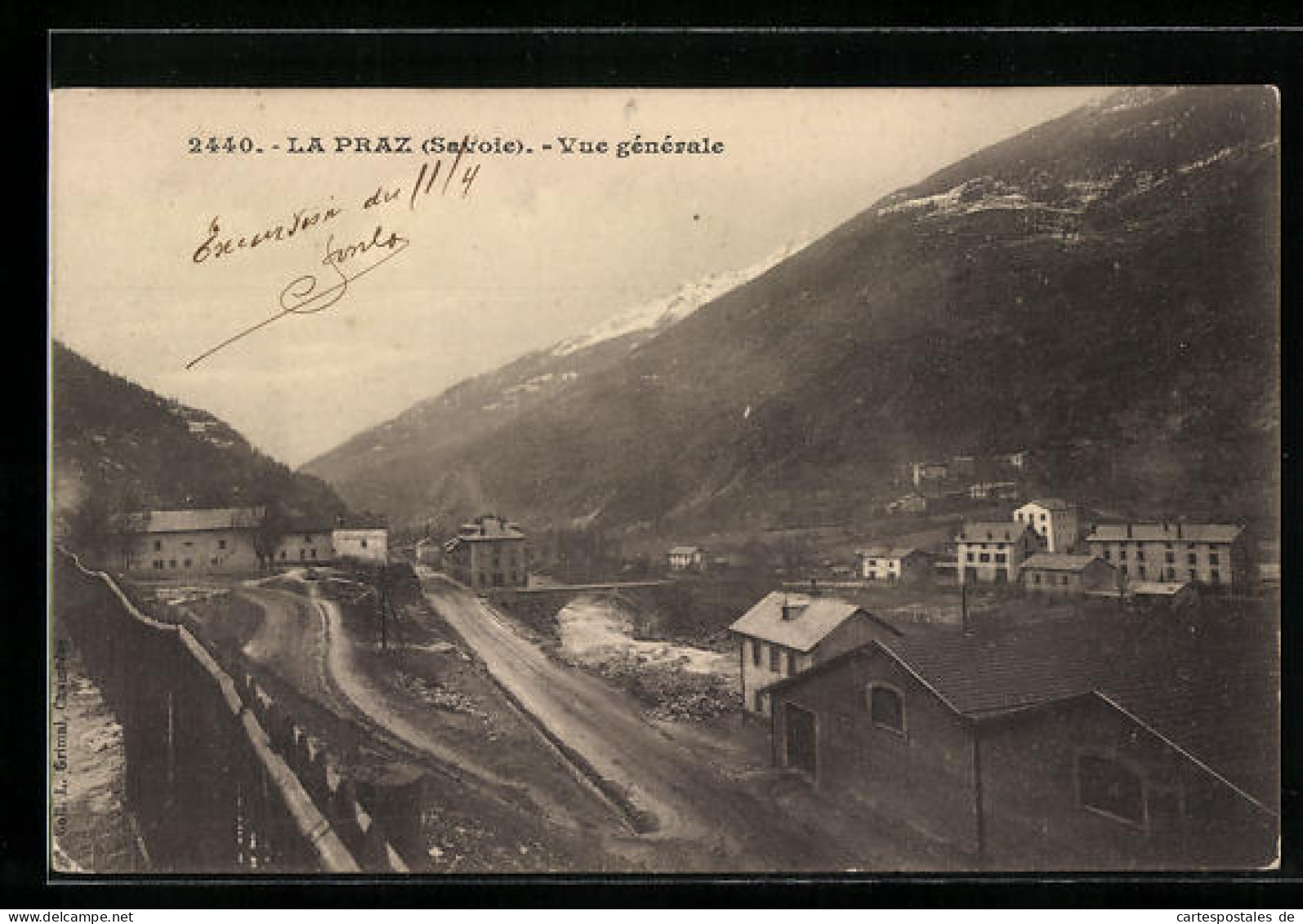 CPA La Praz, Vue Generale  - Andere & Zonder Classificatie