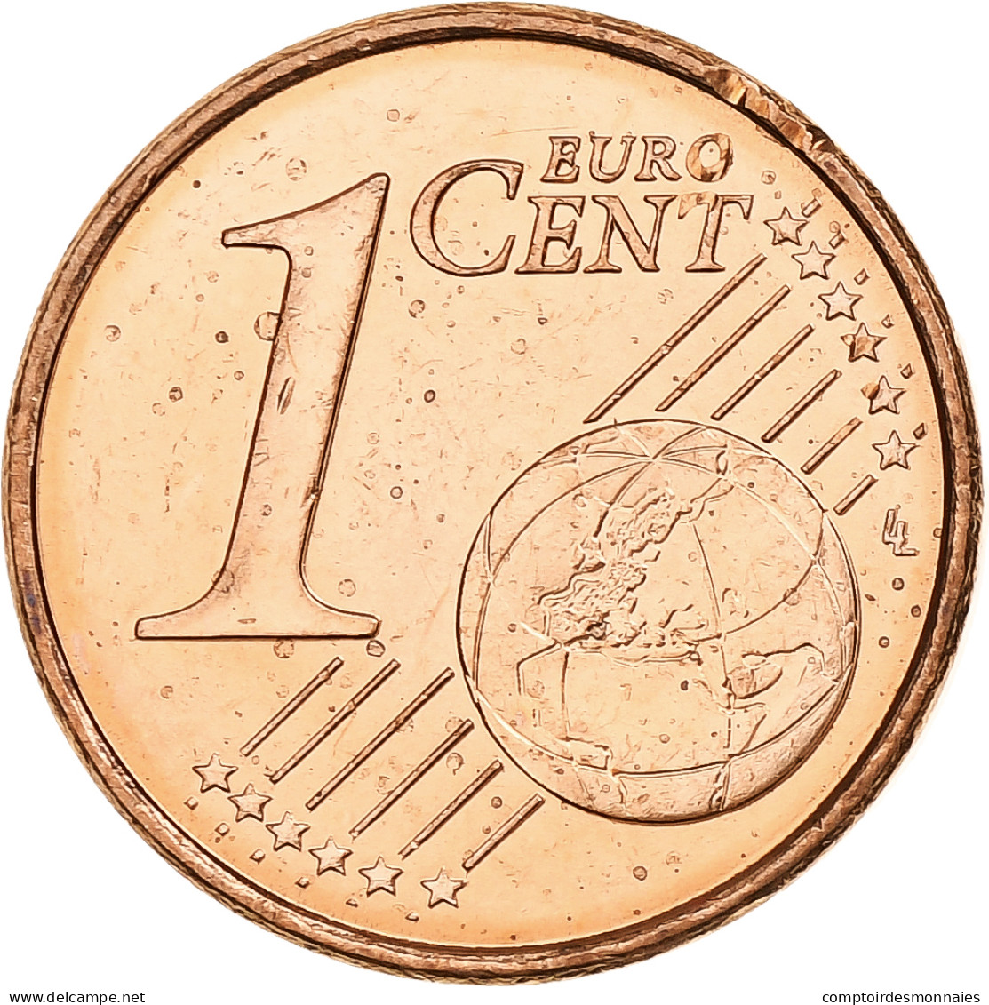 France, Centime, 1999, Pessac, Cuivre Plaqué Acier, SUP, KM:1282 - France