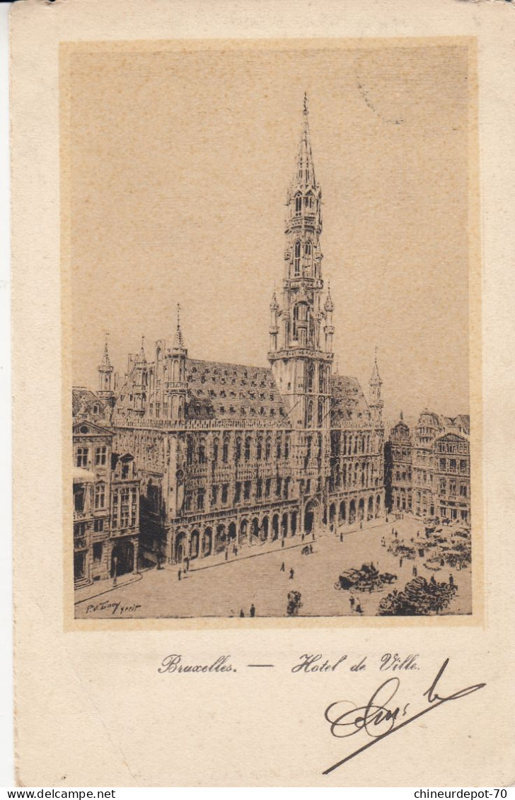 BRUXELLES HOTEL DE VILLE - Bruxelles-ville