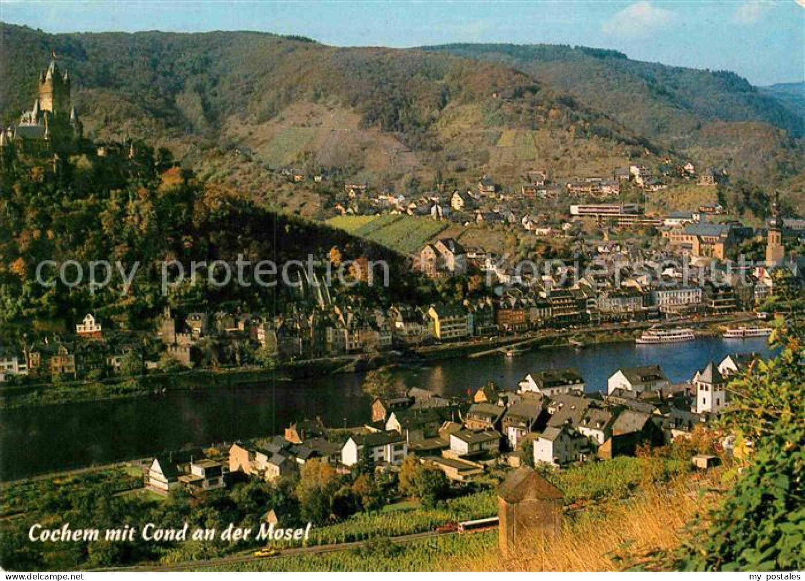 72860254 Cochem Mosel Panorama  Cochem - Cochem