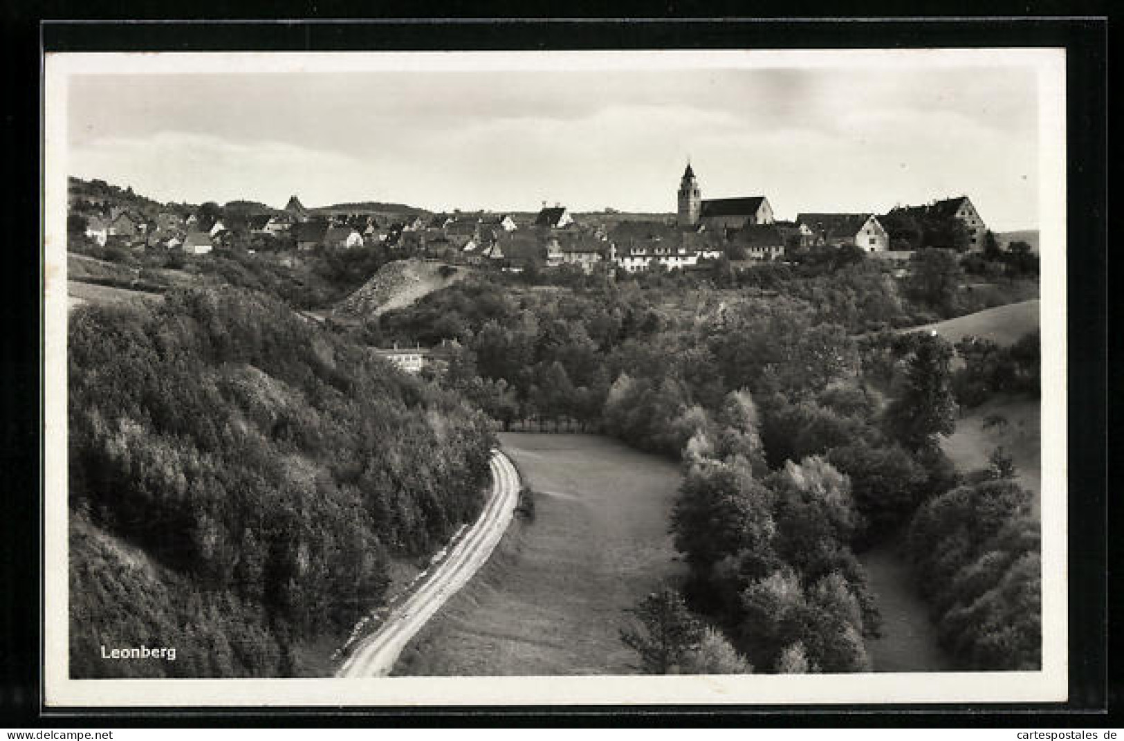 AK Leonberg, Stadtpanorama  - Leonberg