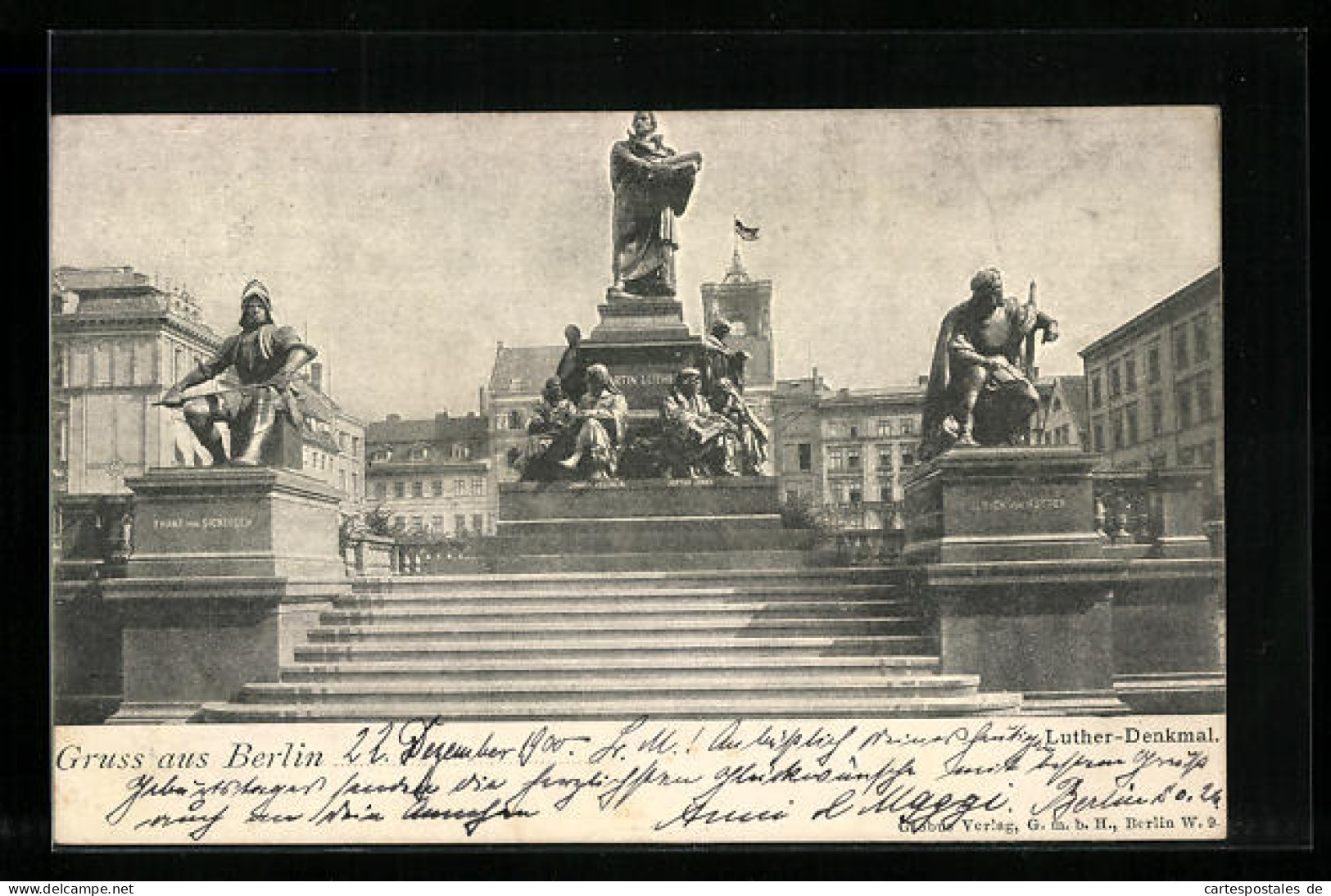 AK Berlin, Das Luther-Denkmal Am Neuen Markt  - Mitte