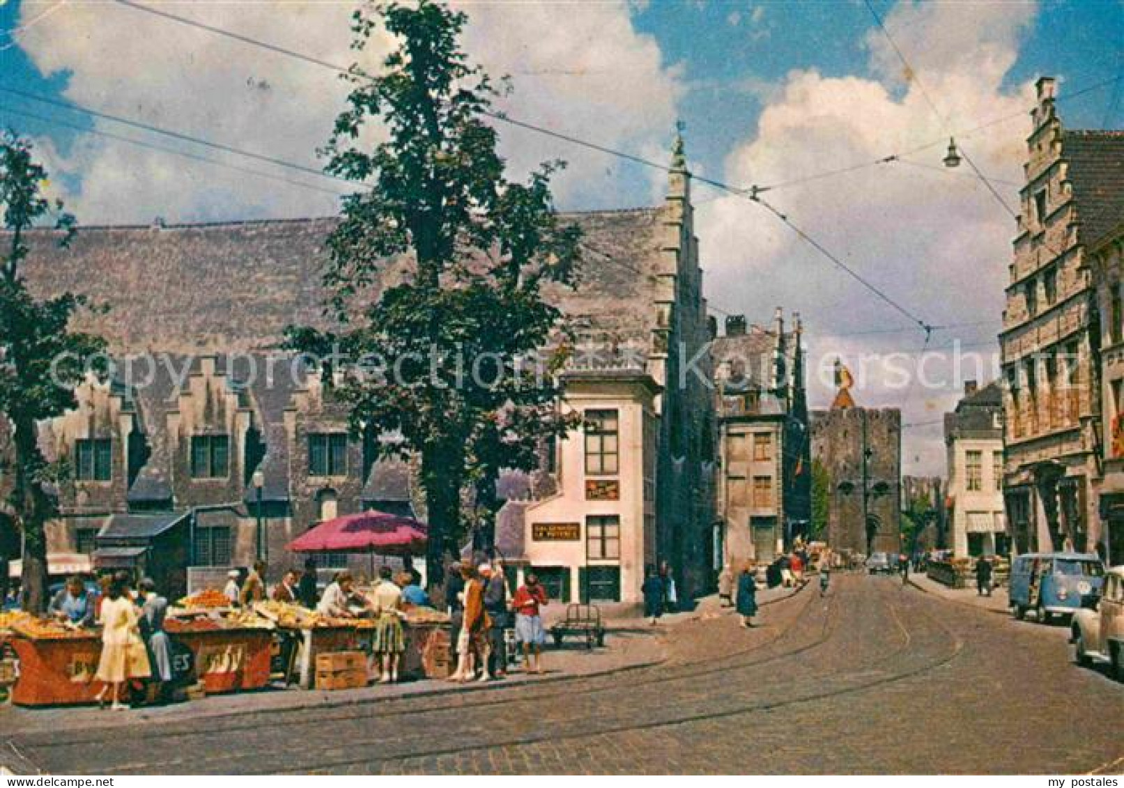 72860053 Gand Belgien Marche Aux Legumes Gemuesemarkt Gent Flandern - Sonstige & Ohne Zuordnung