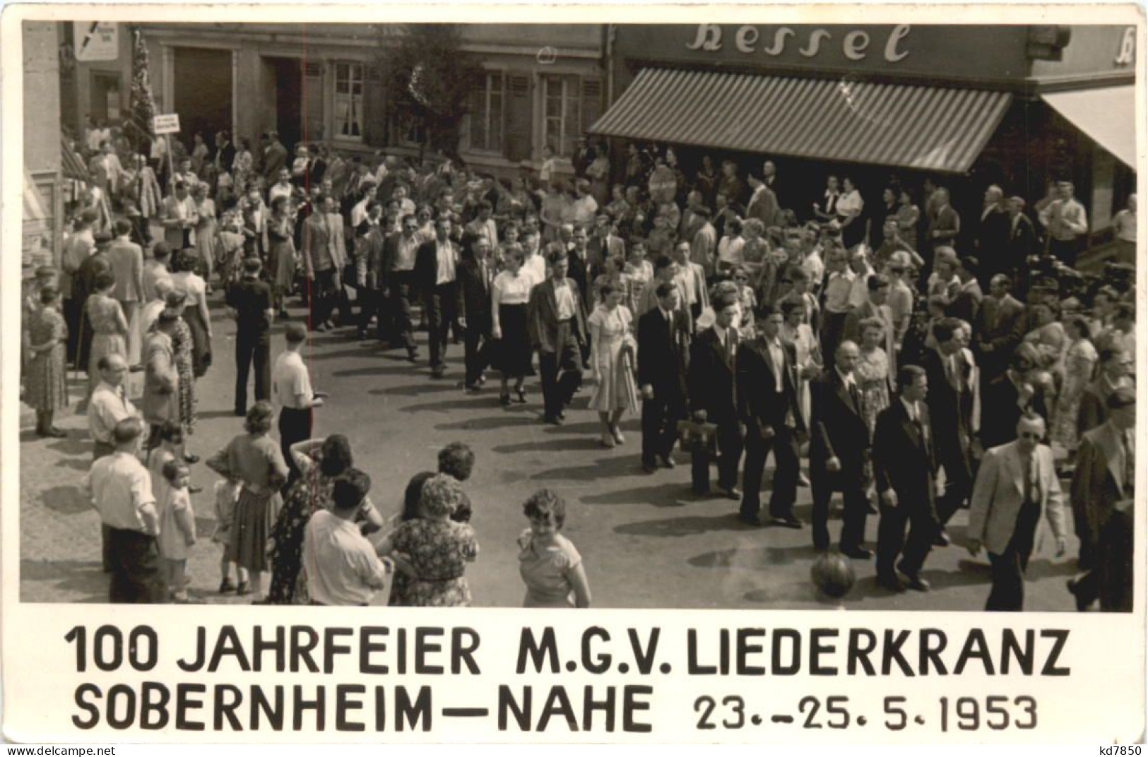 Sobernheim Nahe - 100 Jahrfeier MGV Liederkranz - Bad Kreuznach