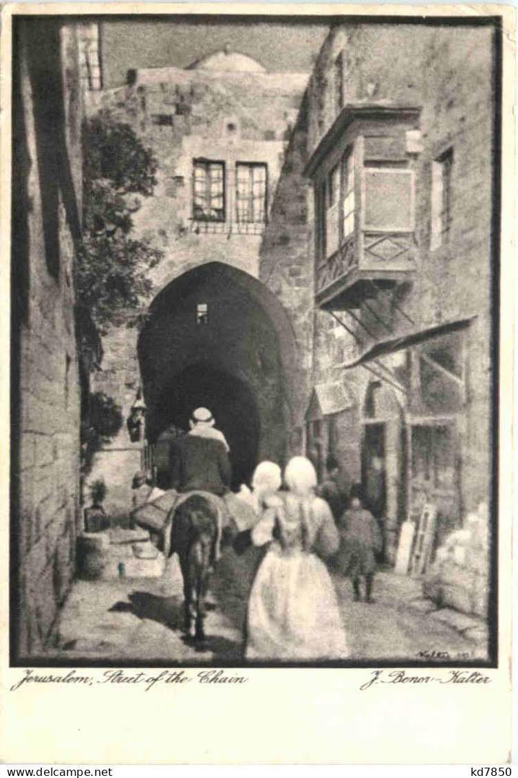 Jerusalem - Street Of The Chain - Palestine