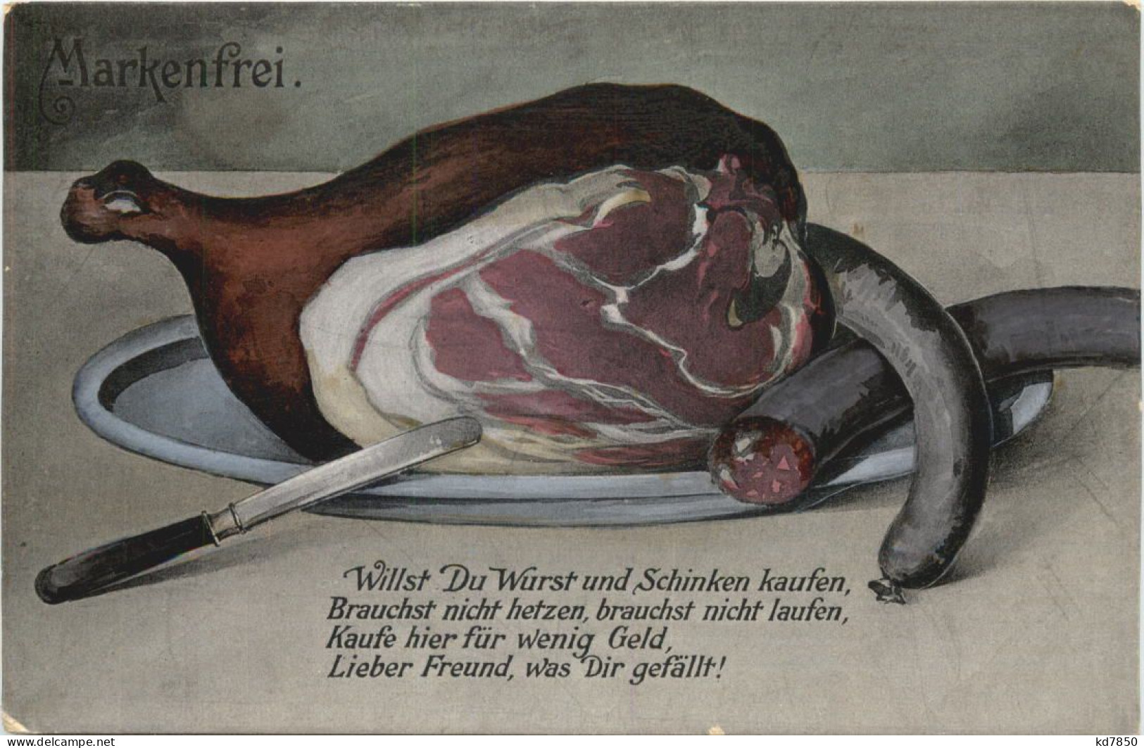 Werbung Fleisch - Advertising