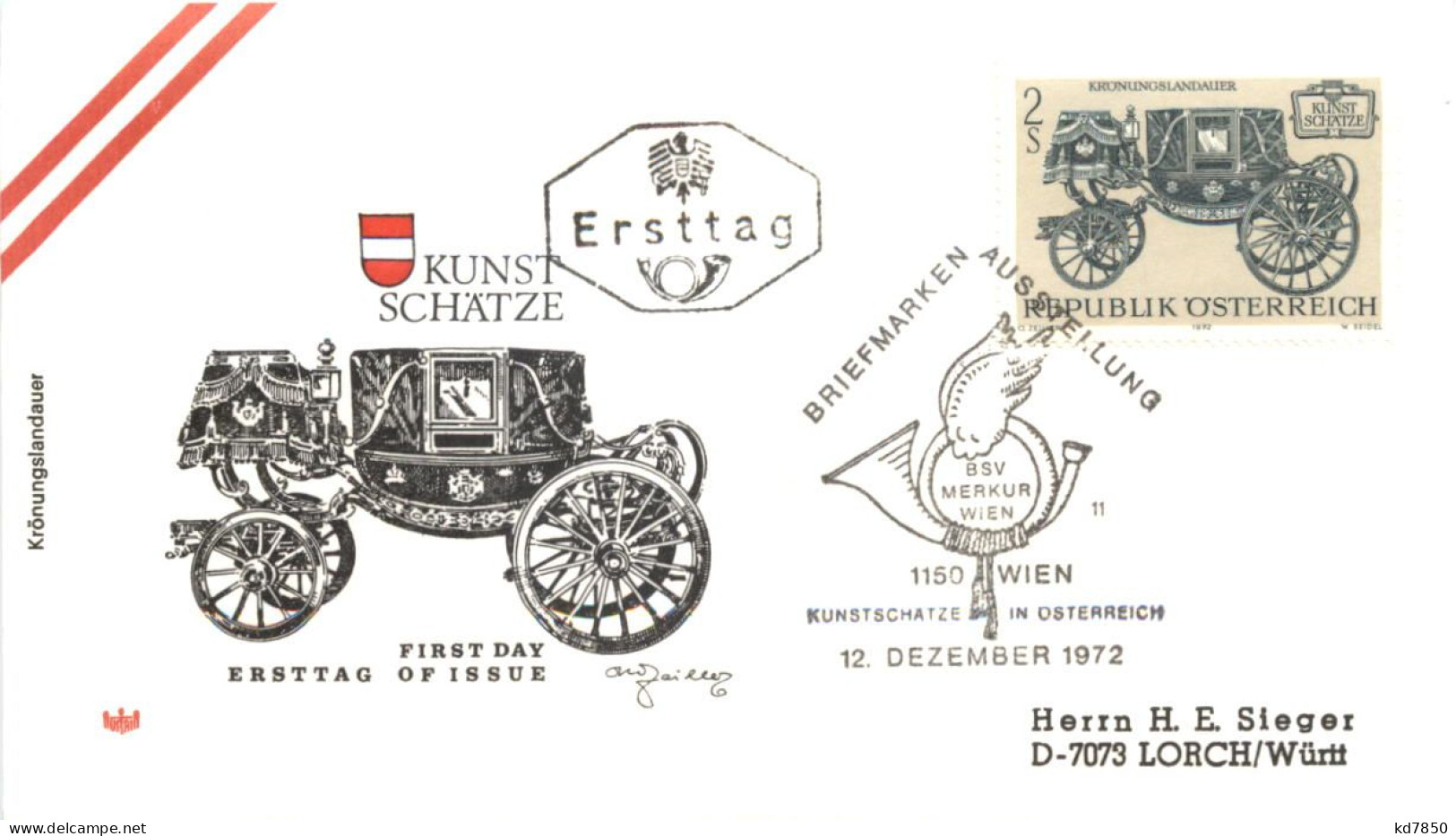 Wien - Ersttag Briefmarkenausstellung - Otros & Sin Clasificación