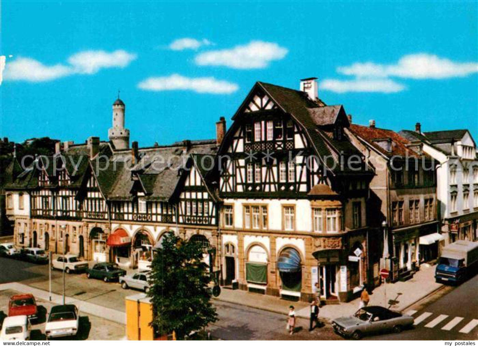 72859969 Bad Homburg Marktplatz Mit Fachwerkhaeusern Bad Homburg - Bad Homburg