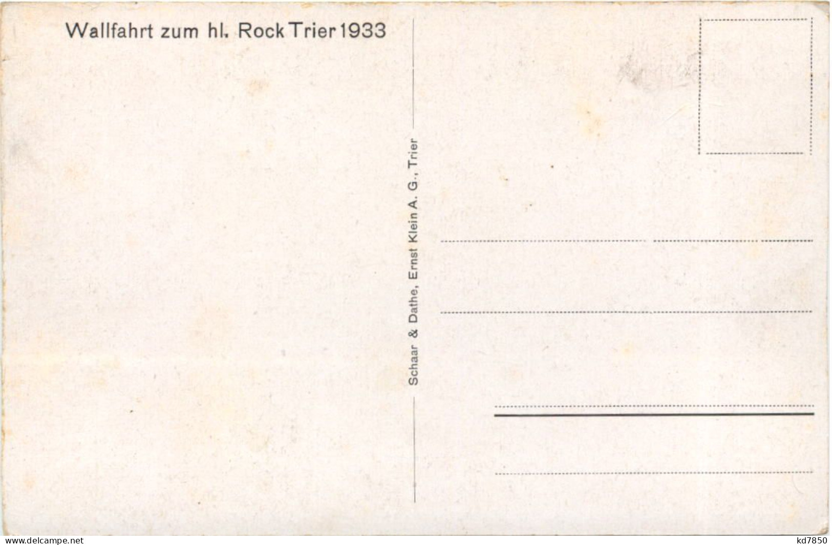 Trier - Hochaltar Mit Hl. Rock 1933 - Trier