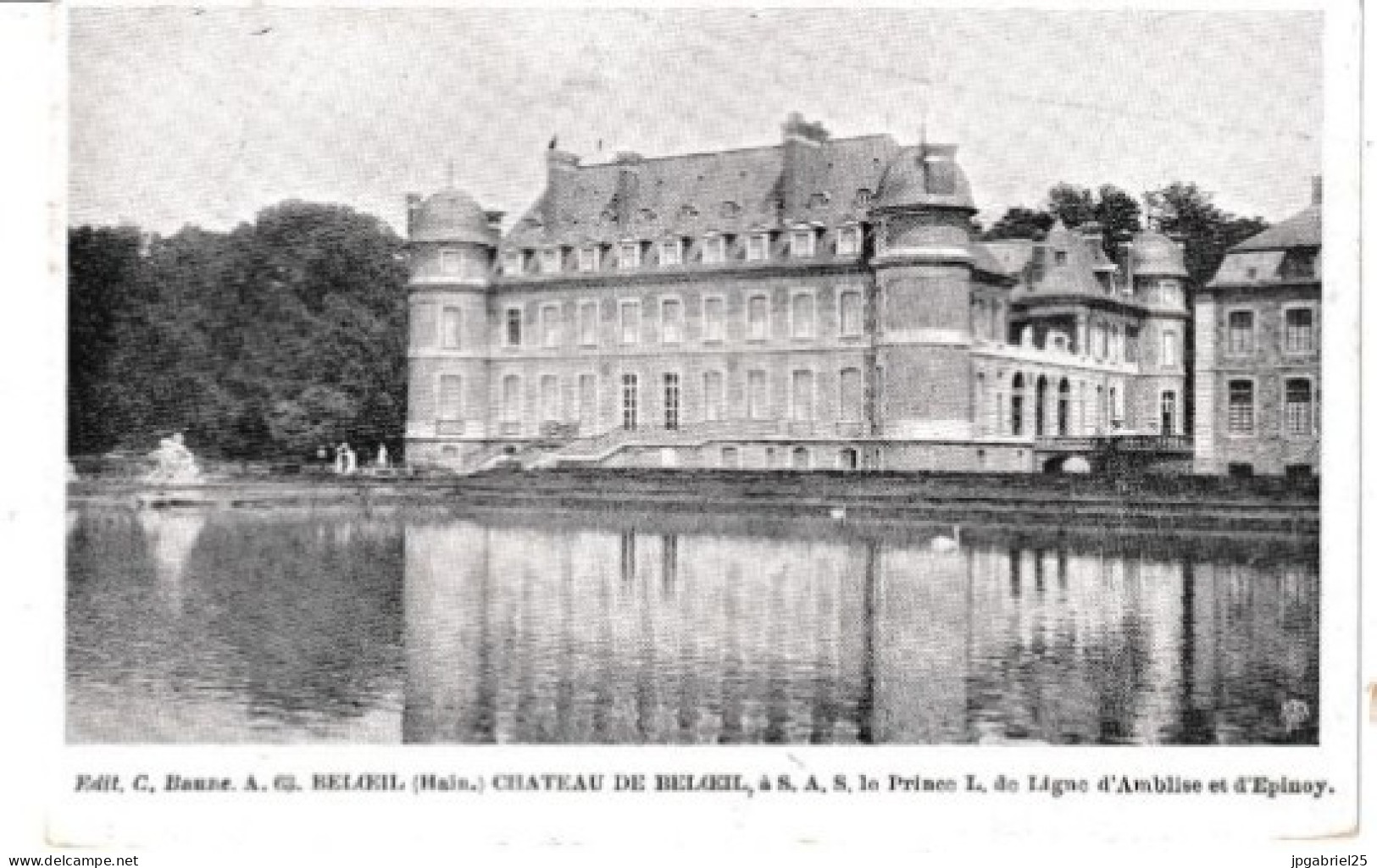 DEND Beloeil   Chateau A S A S Le Prince L De Ligne D Amblise Et Epinoy - Belöil