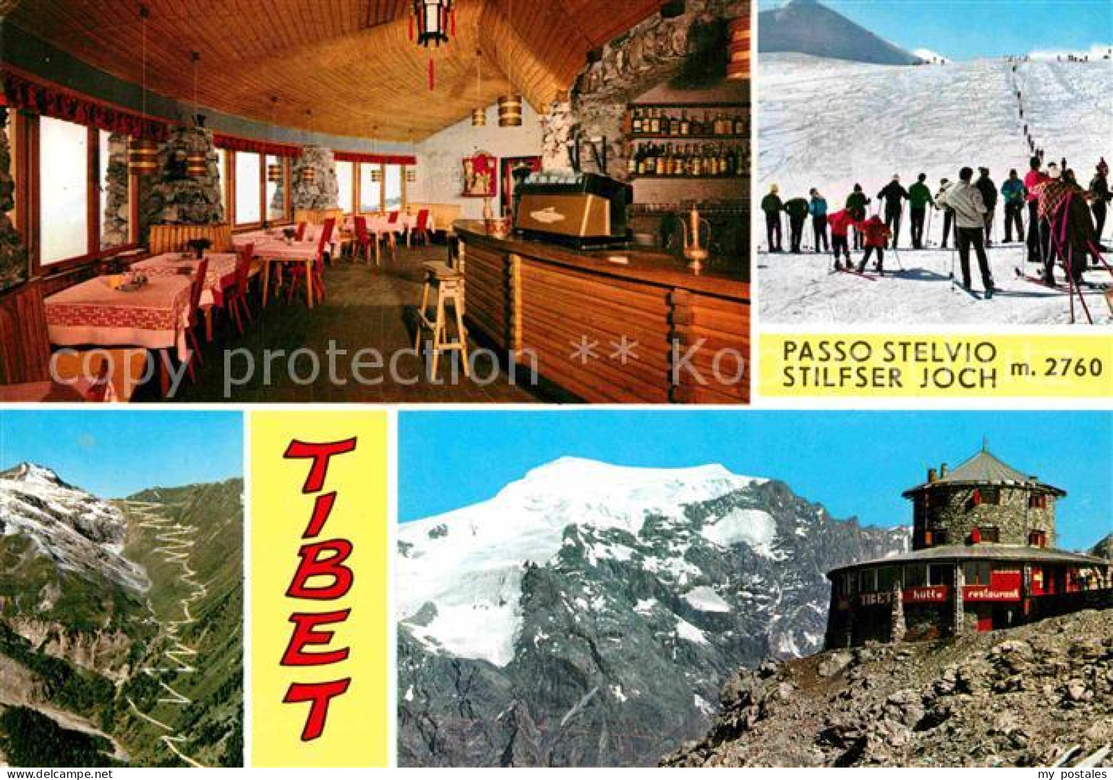 72859902 Stilfserjoch Passo Dello Stelvio Passo Stelvio Tibet-Huette  - Autres & Non Classés