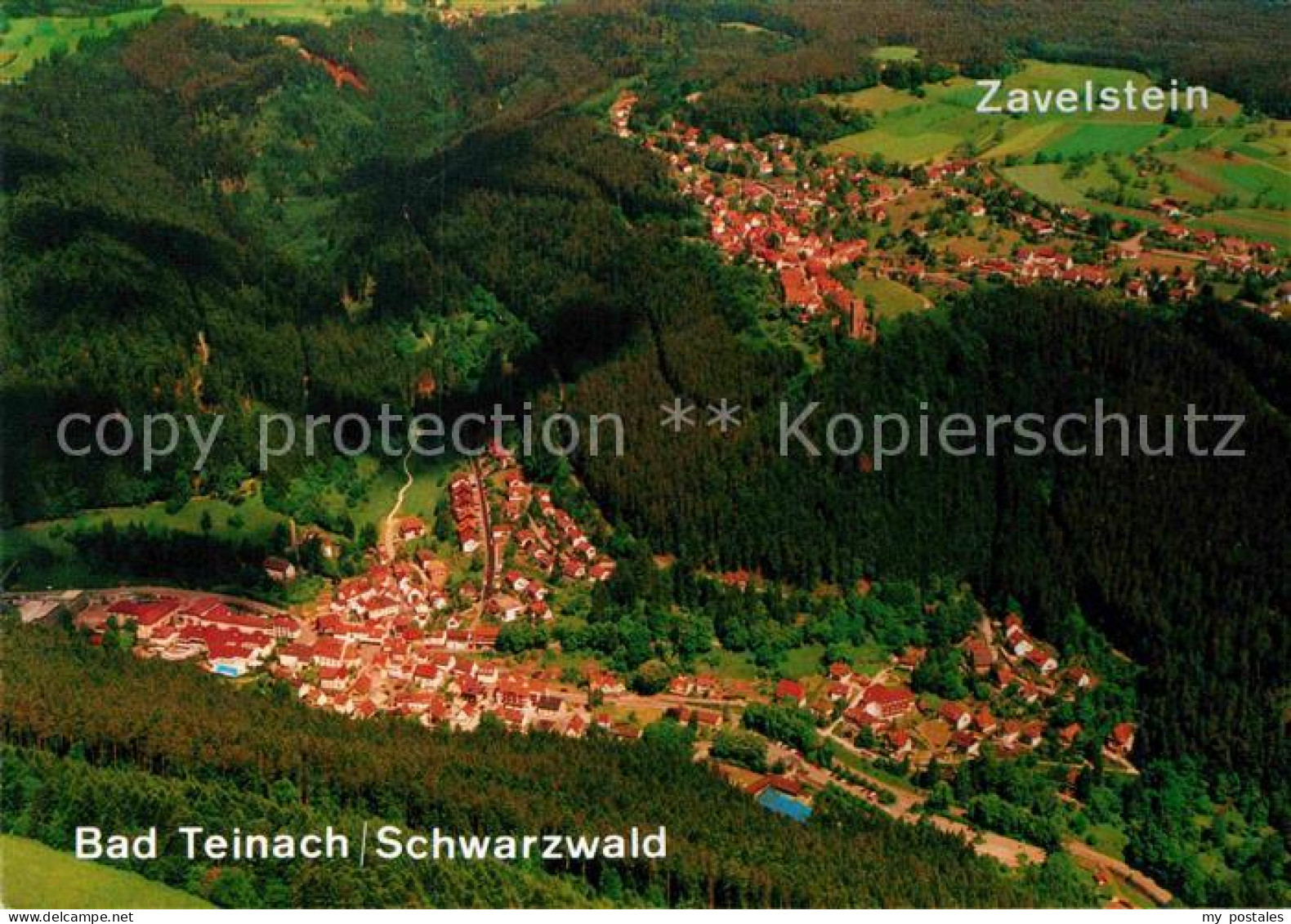 72859868 Bad Teinach-Zavelstein Fliegeraufnahme Bad Teinach-Zavelstein - Other & Unclassified