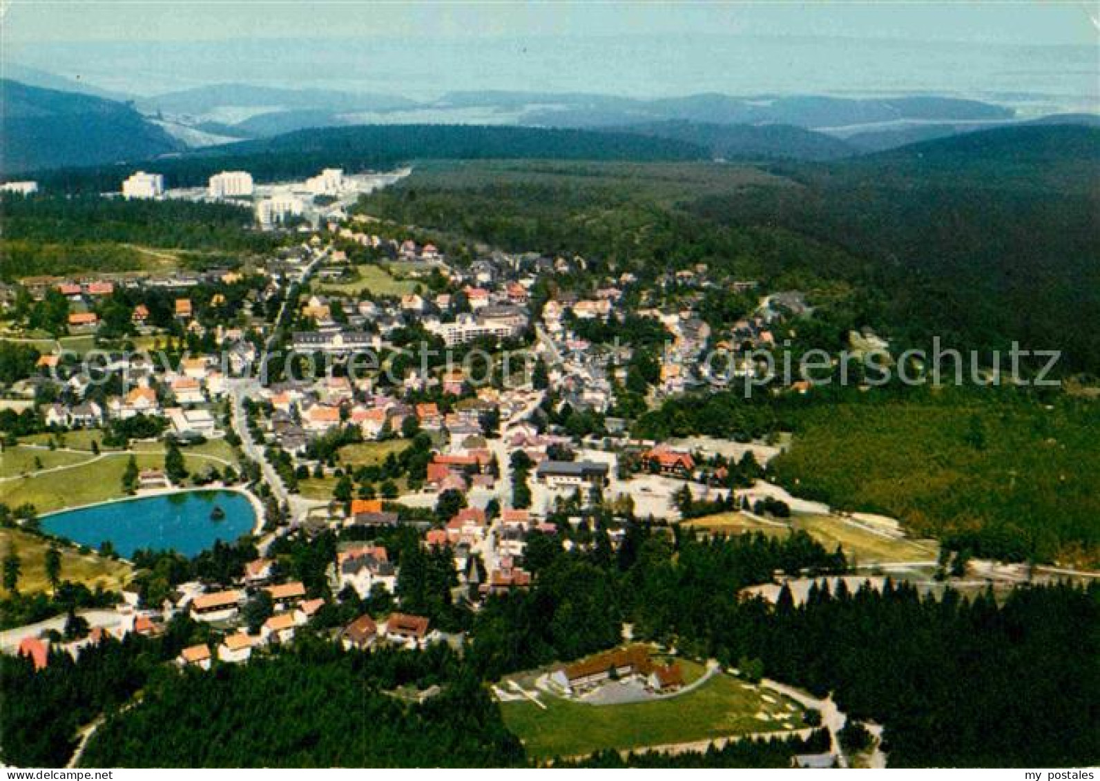 72859860 Hahnenklee-Bockswiese Harz Fliegeraufnahme Hahnenklee - Goslar