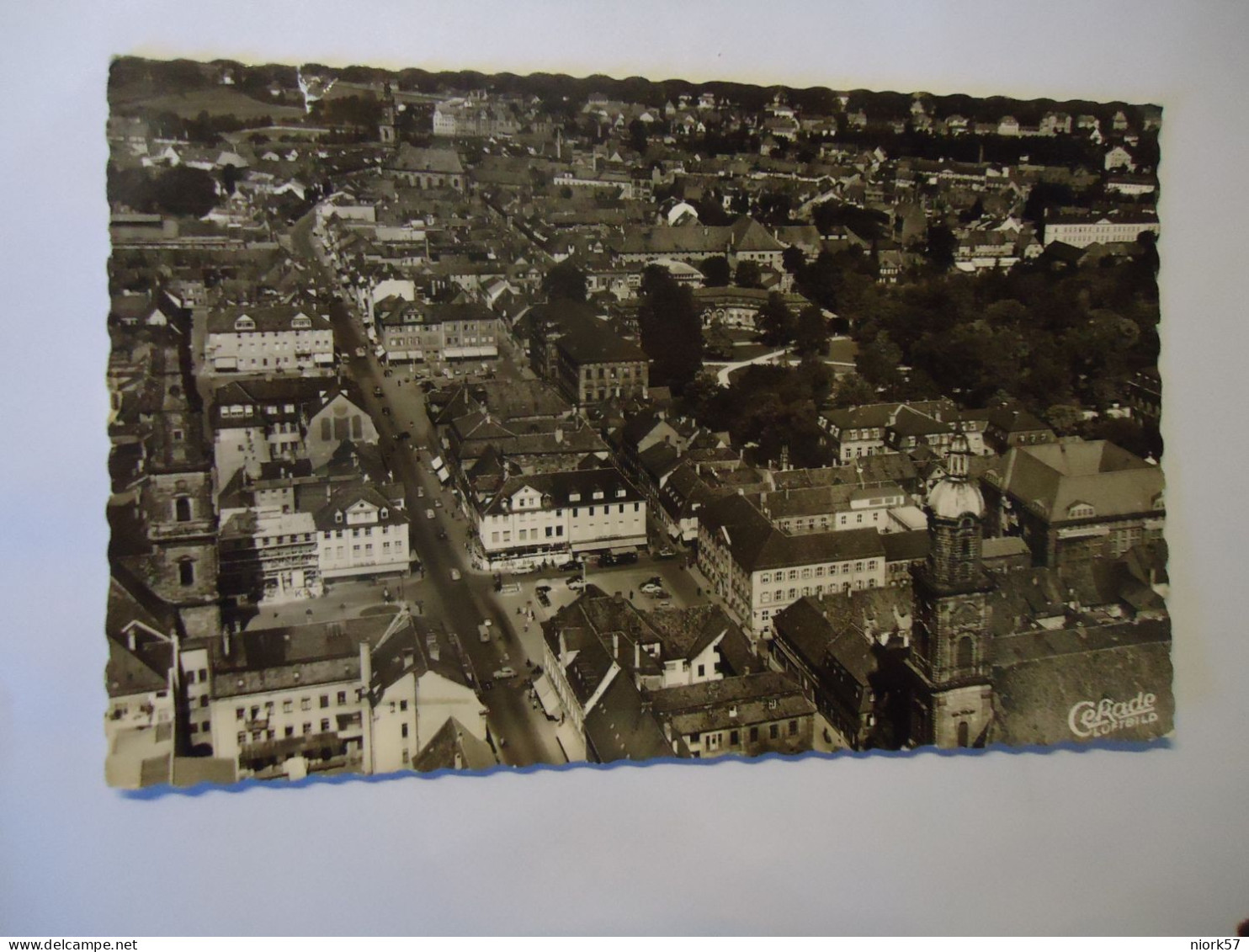 GERMANY  POSTCARDS   ERLANGEN POSTMARK 1959 - Sonstige & Ohne Zuordnung