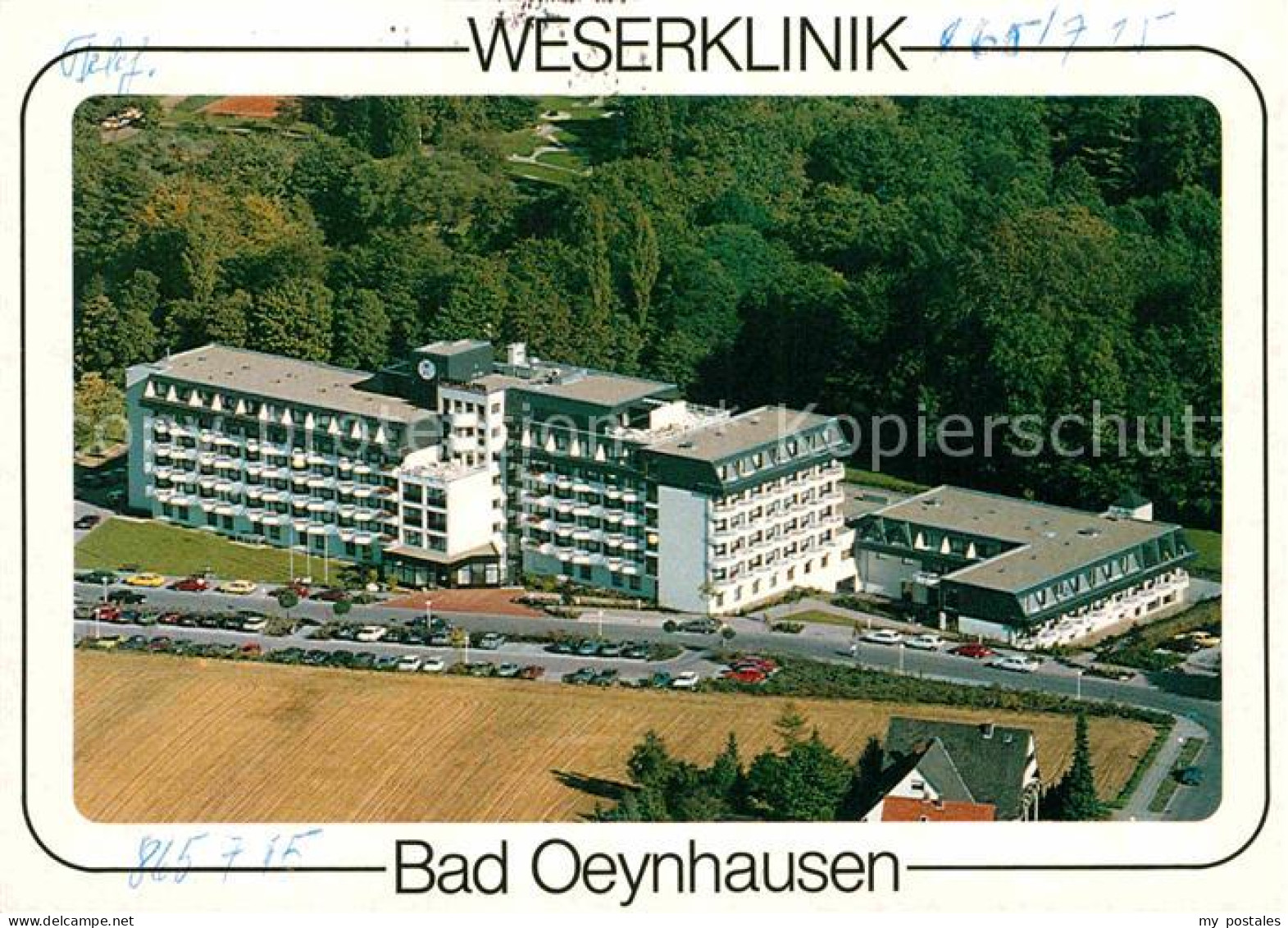 72859826 Bad Oeynhausen Weserklinik Fliegeraufnahme Bad Oeynhausen - Bad Oeynhausen