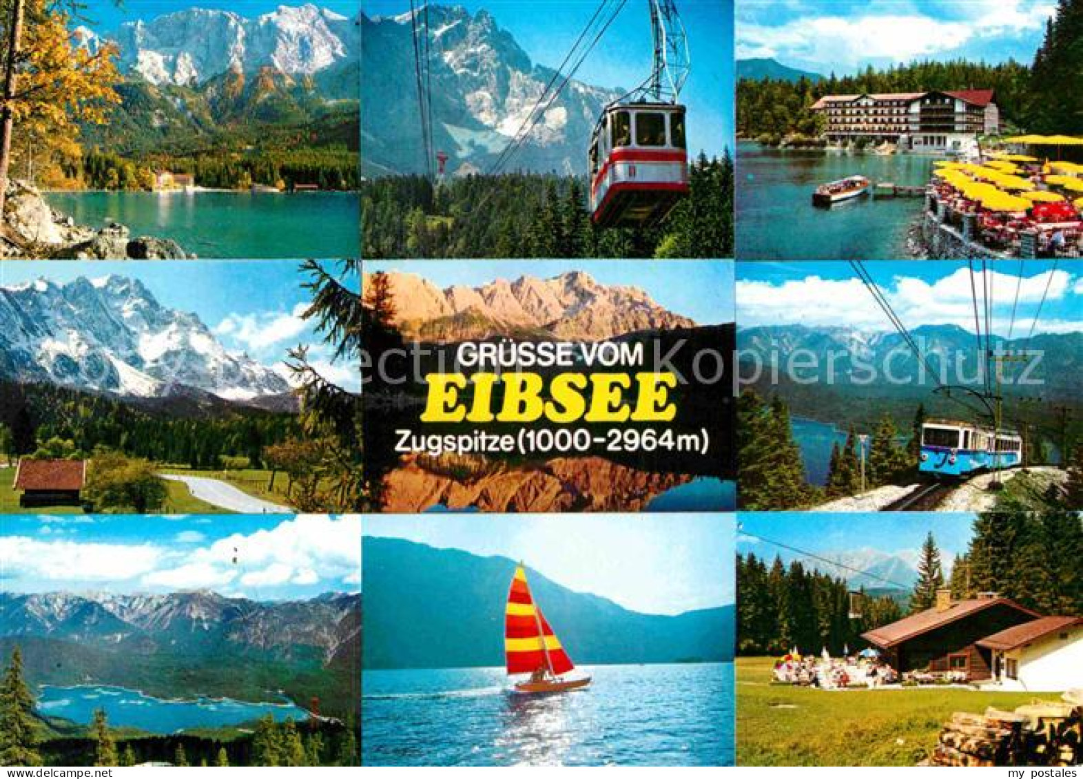 72859255 Eibsee Zugspitze Eibseehotel Eibseealm Seilbahn Zahnradbahn Eibsee - Other & Unclassified