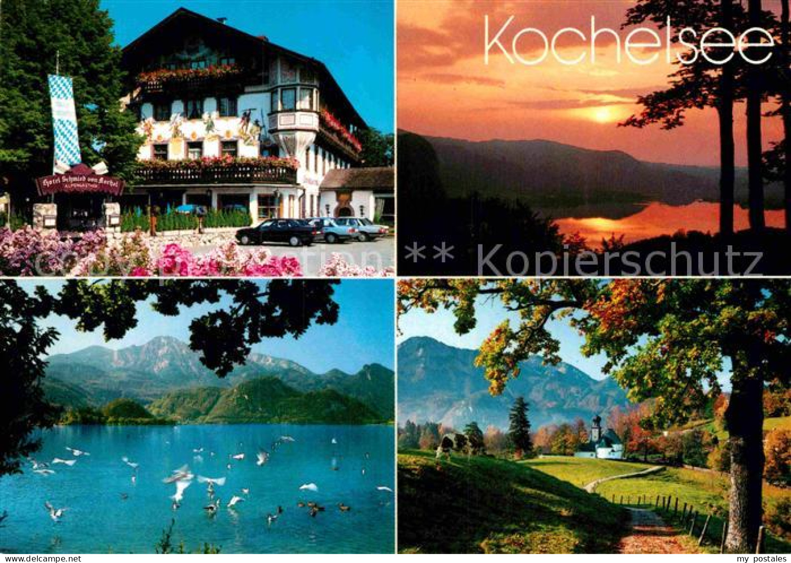 72859254 Kochel See Alpenhotel Schmied Von Kochel Herzogstand Heimgarten Kochel - Other & Unclassified