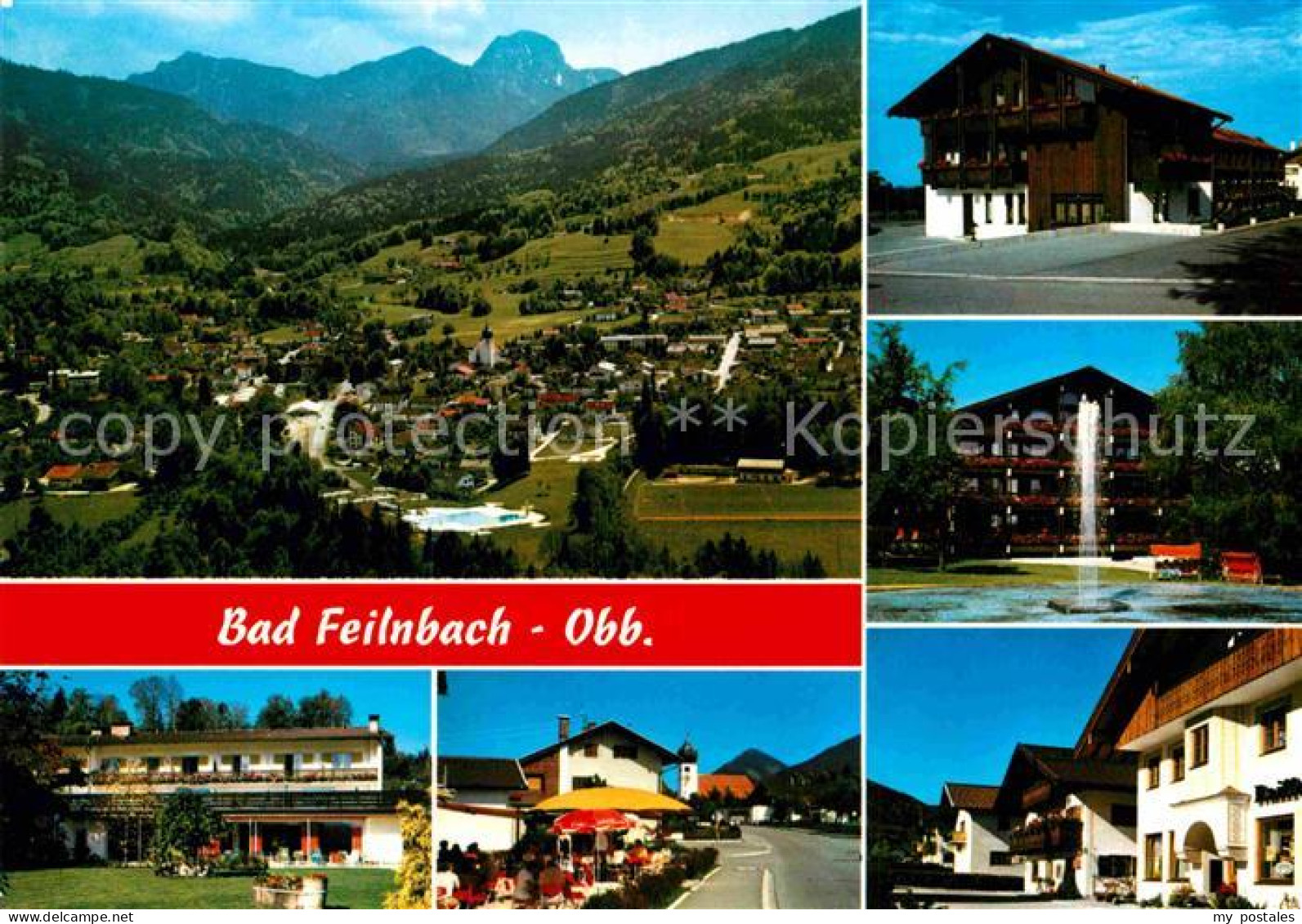 72859229 Bad Feilnbach Panorama Strassenpartien Fontaene Bad Feilnbach - Sonstige & Ohne Zuordnung