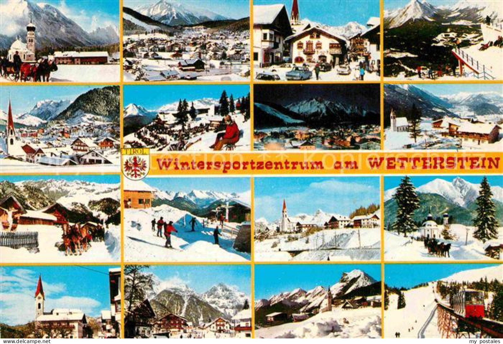 72859214 Wetterstein Oberleutasch Seefeld Bergstation Jochbahn Rosshuette Moeser - Oberstdorf