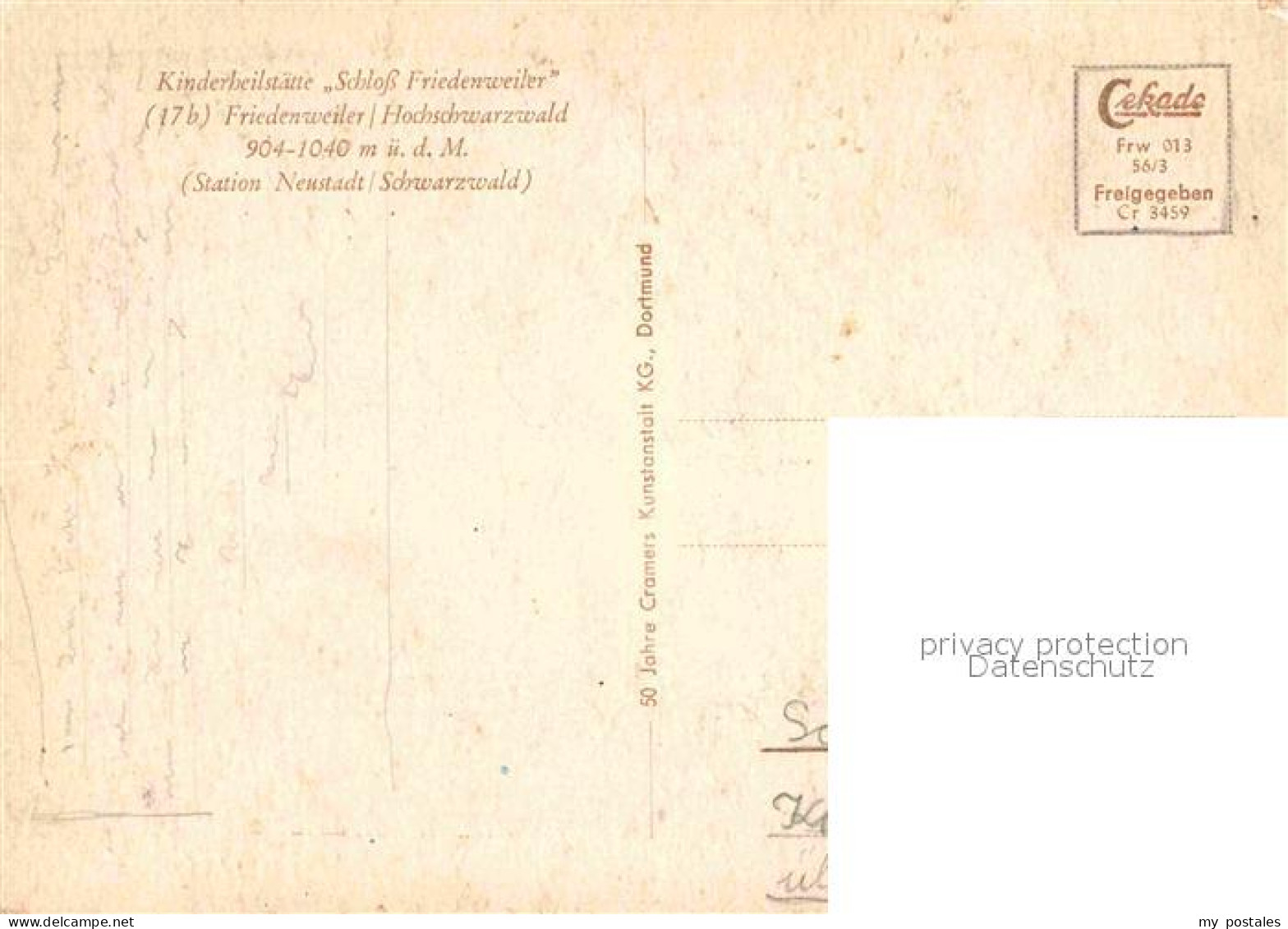 72859218 Friedenweiler Kinderheilstaette Fliegeraufnahme Friedenweiler - Other & Unclassified