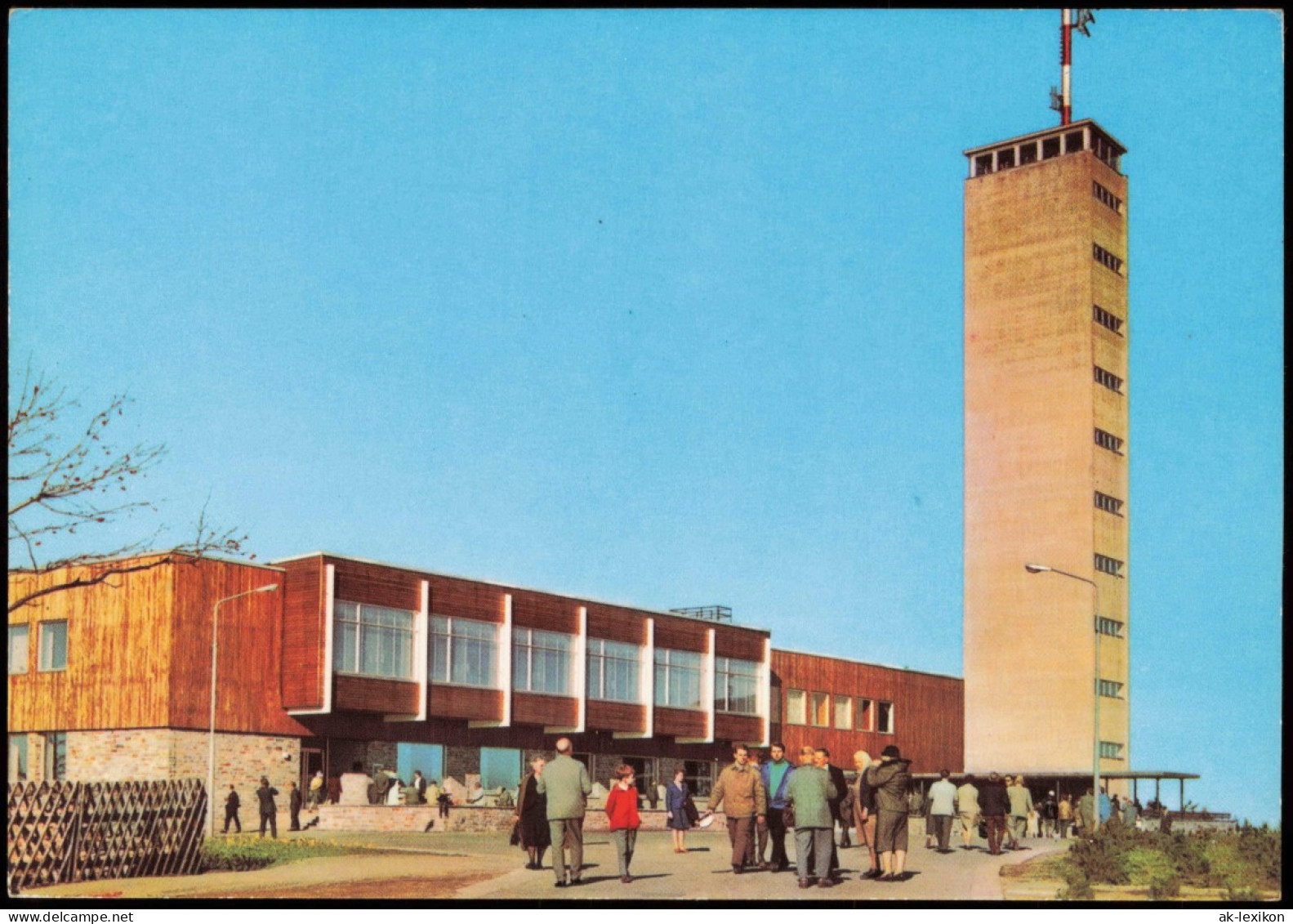 Oberwiesenthal HOG Fichtelberghaus Und Aussichtsturm 1978 - Oberwiesenthal