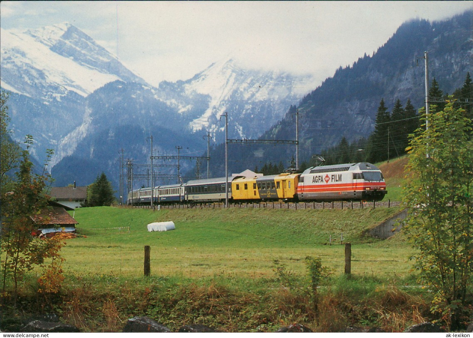 Schweiz Eisenbahn Elektro-Schnellzuglokomotive Re 4/4 460 015-1 1999 - Eisenbahnen